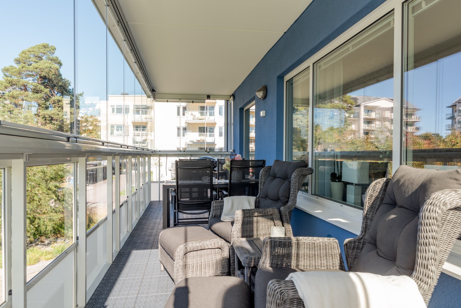 Bostadsbild från Patentgatan 18, Kommande i Tegnérlunden, Västerås