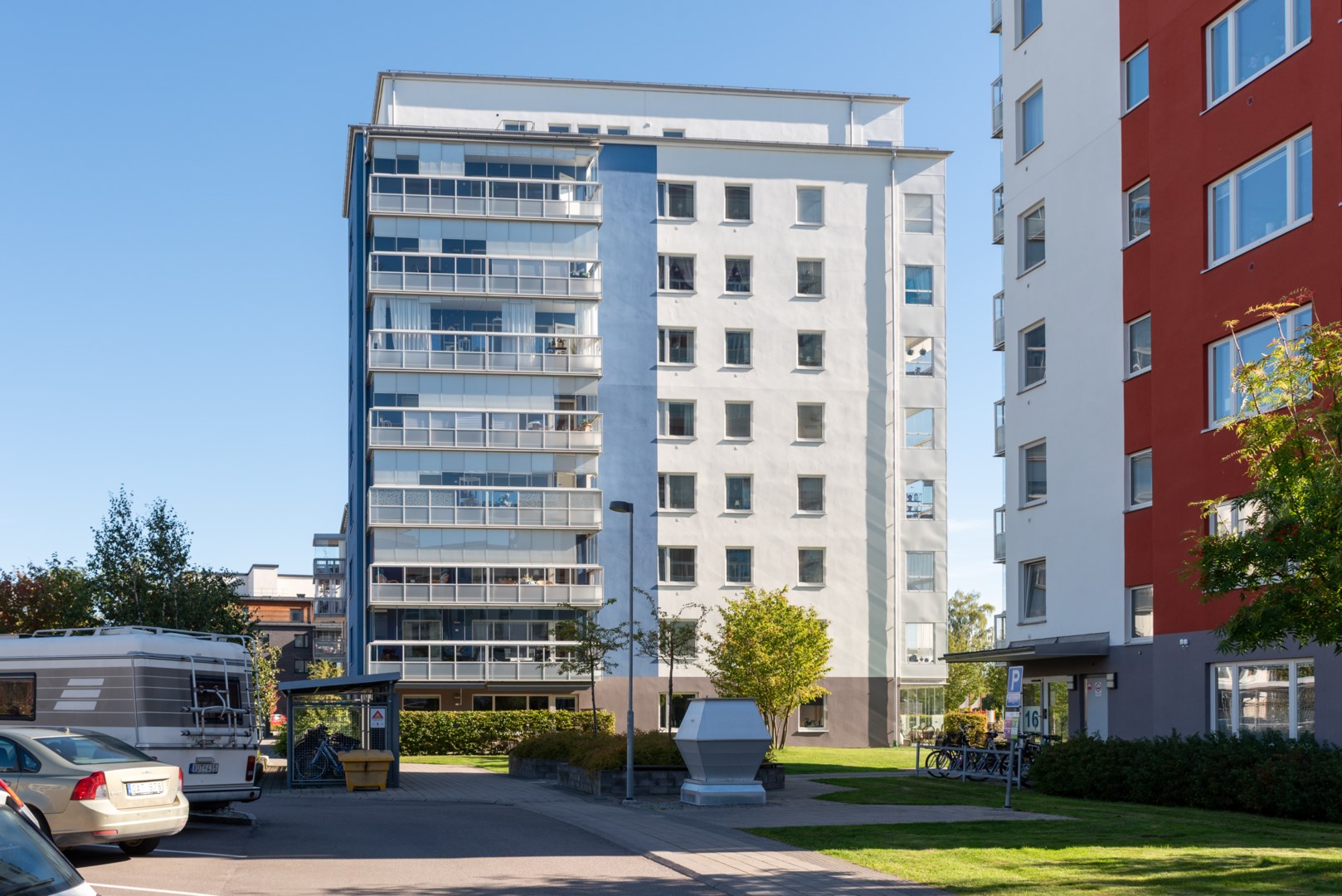 Bostadsbild från Patentgatan 18, Kommande i Tegnérlunden, Västerås