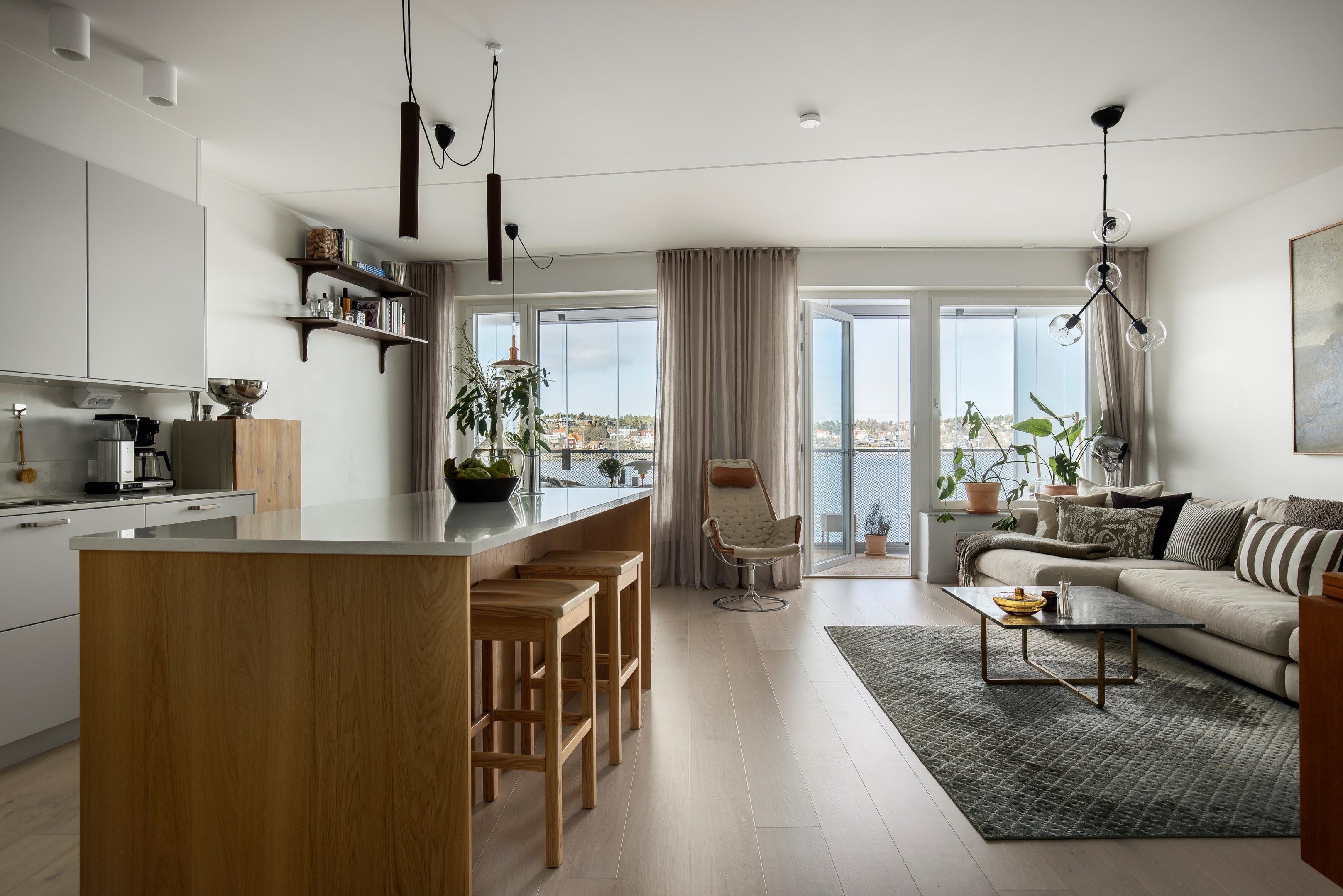 Bostadsbild från Telegrafvägen 36, Kommande i Telegrafberget, Nacka