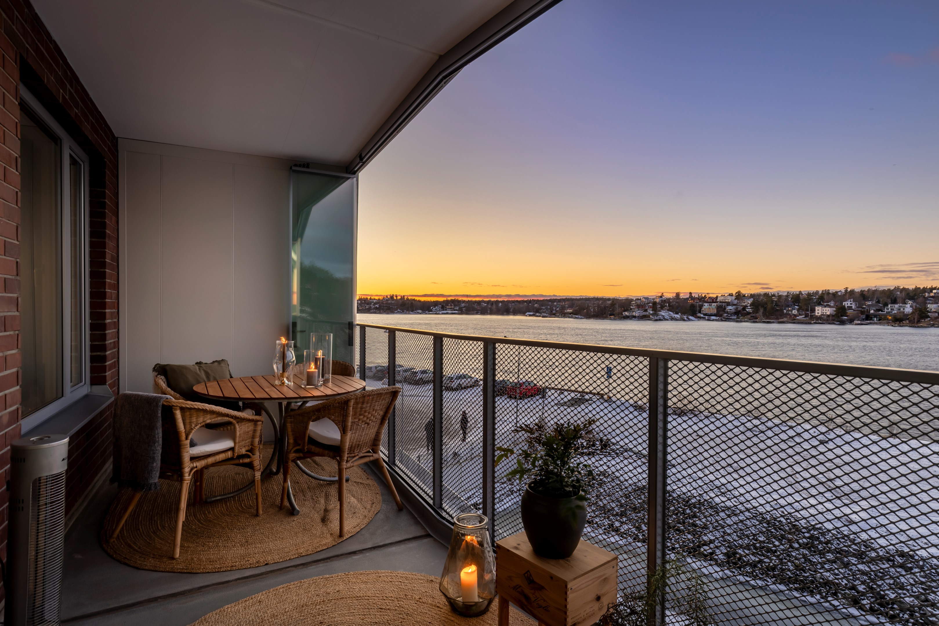 Bostadsbild från Telegrafvägen 36, Kommande i Telegrafberget, Nacka