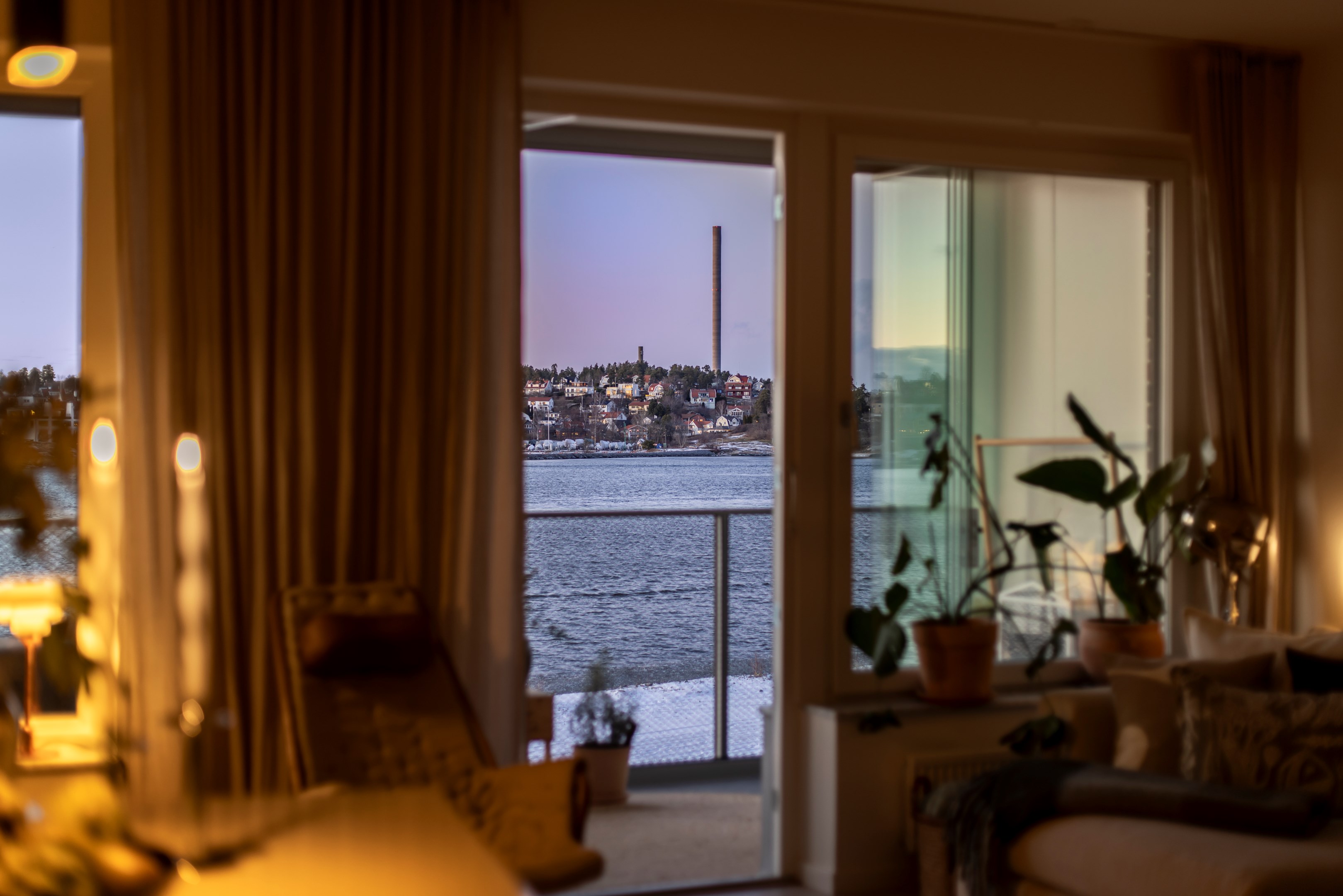 Bostadsbild från Telegrafvägen 36, Kommande i Telegrafberget, Nacka