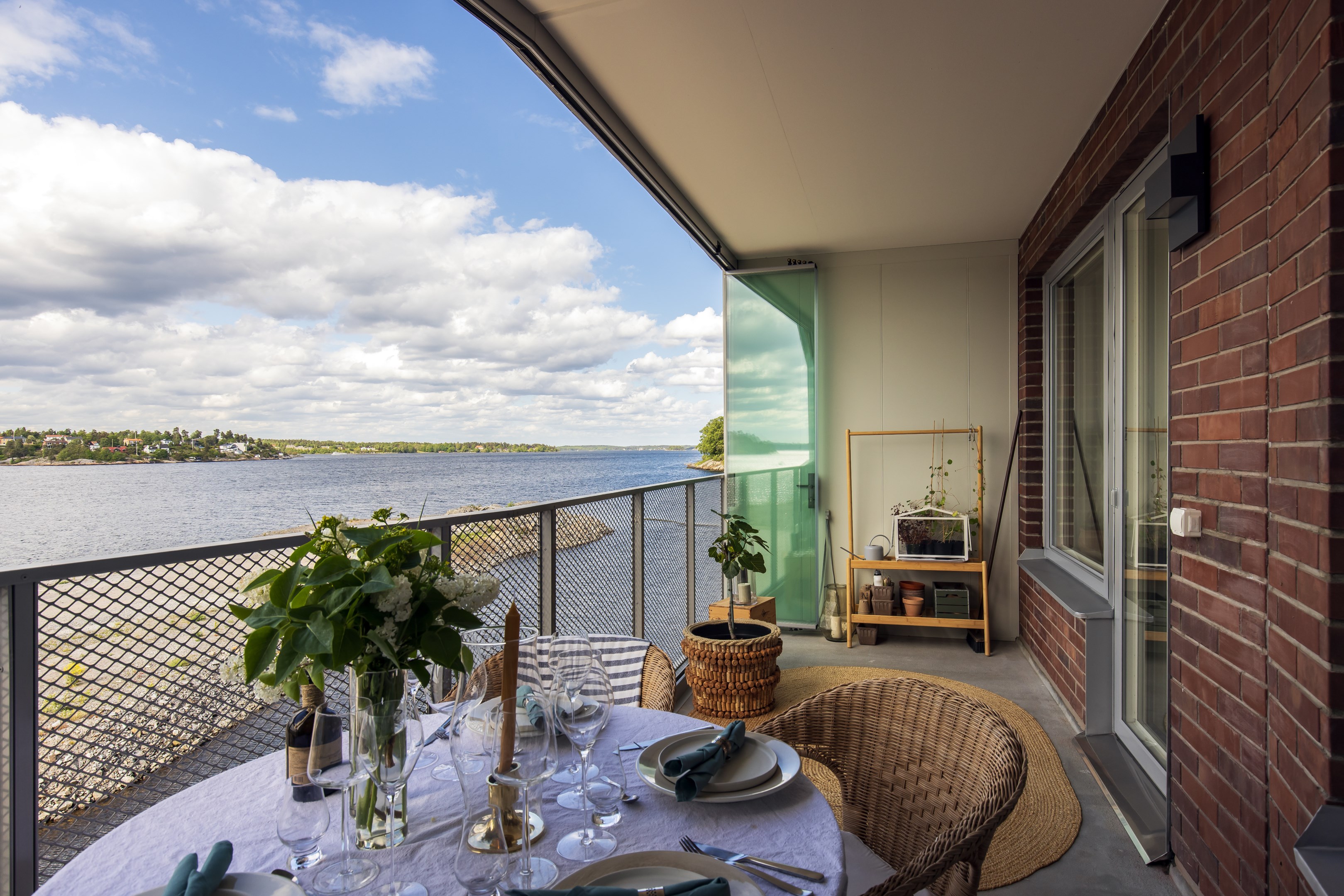 Bostadsbild från Telegrafvägen 36, Kommande i Telegrafberget, Nacka