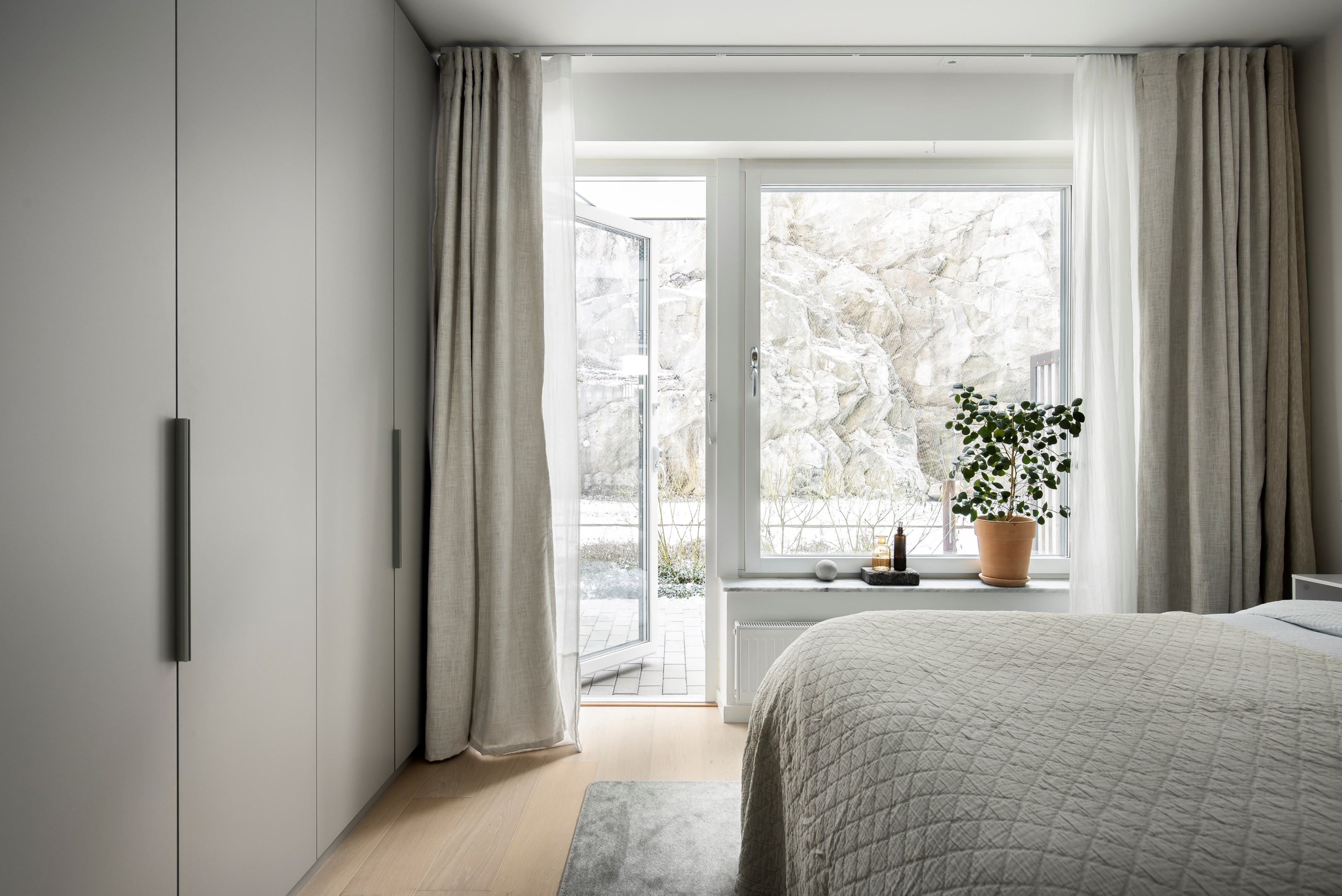 Bostadsbild från Telegrafvägen 36, Kommande i Telegrafberget, Nacka