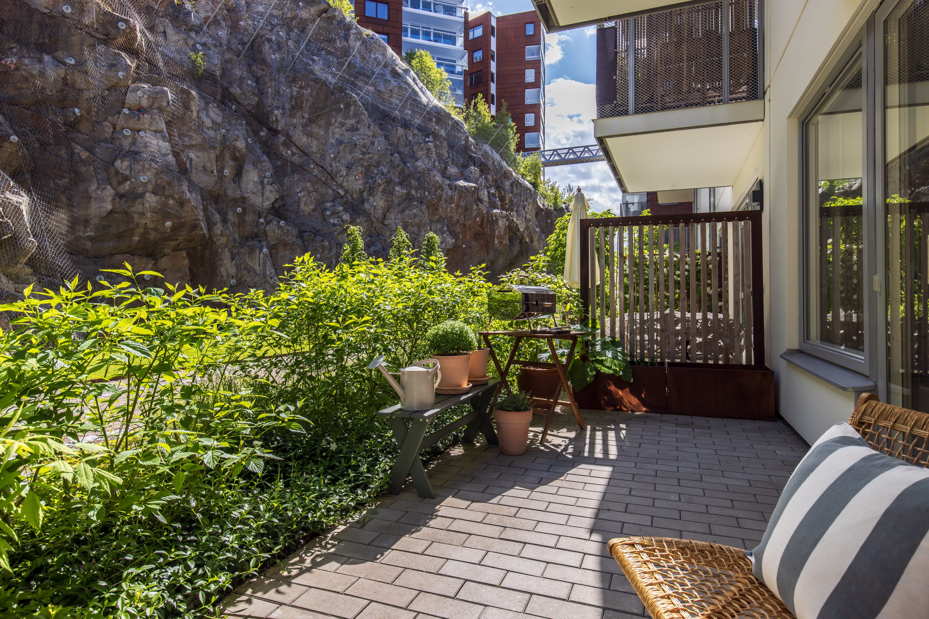 Bostadsbild från Telegrafvägen 36, Kommande i Telegrafberget, Nacka