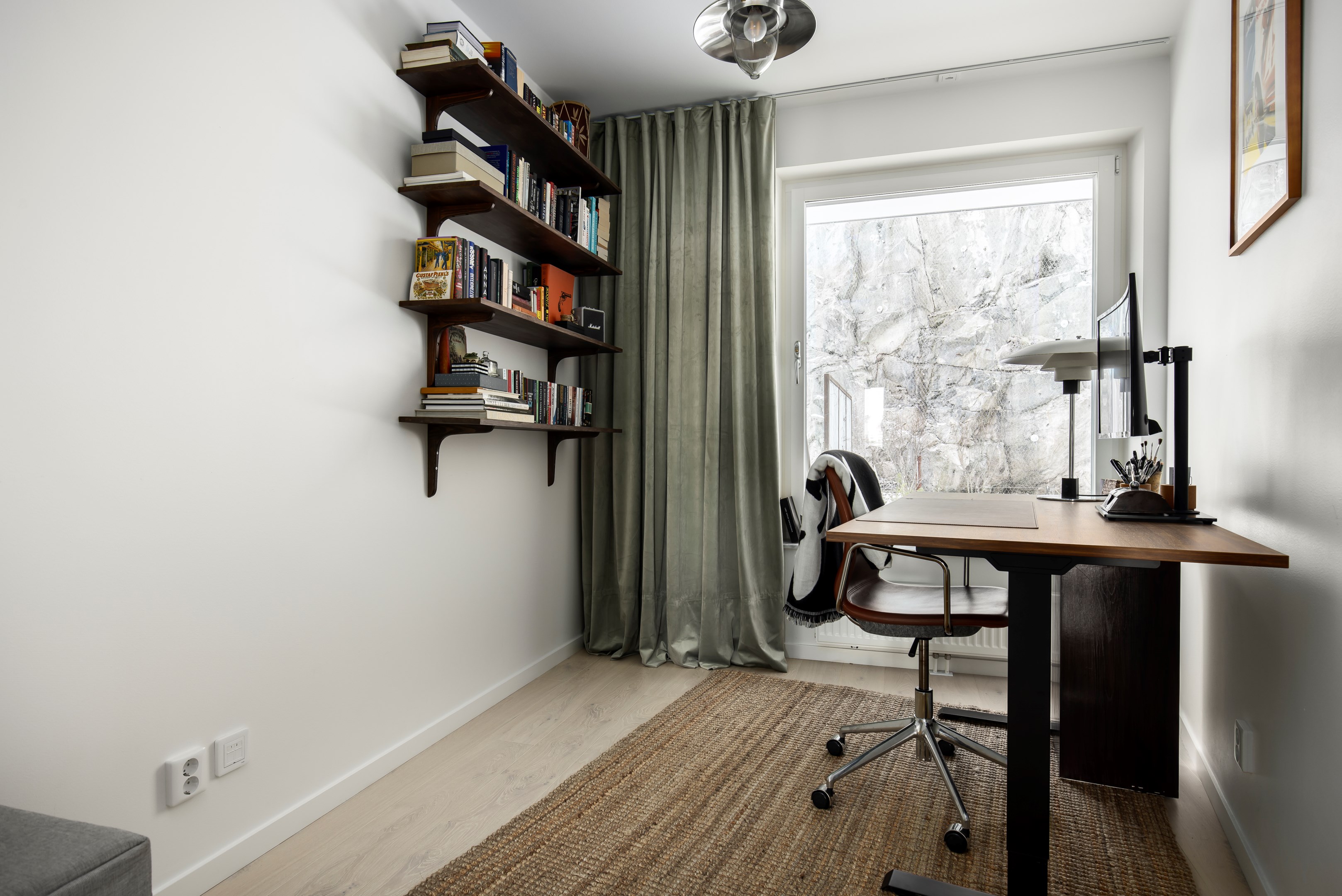 Bostadsbild från Telegrafvägen 36, Kommande i Telegrafberget, Nacka