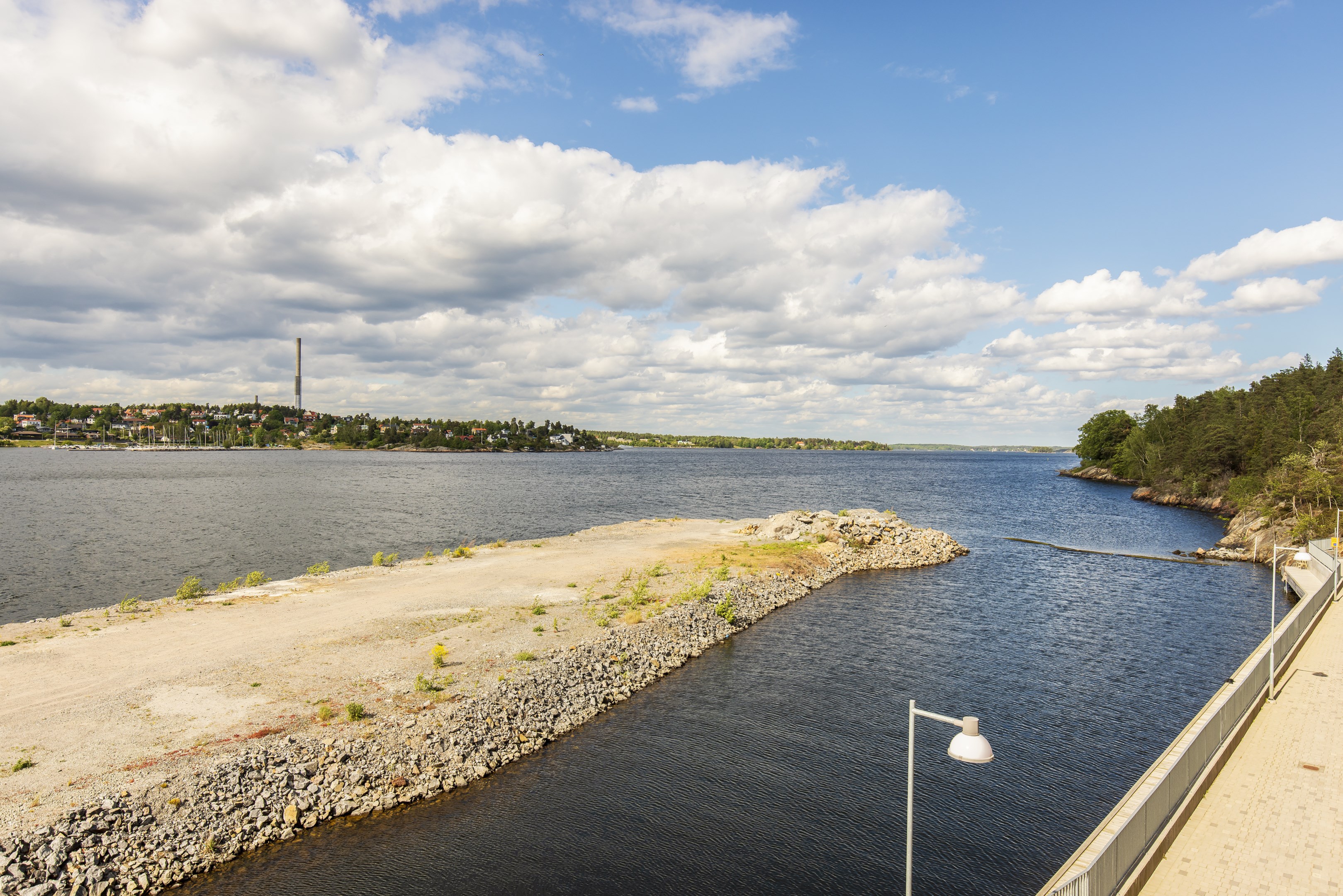 Bostadsbild från Telegrafvägen 36, Kommande i Telegrafberget, Nacka