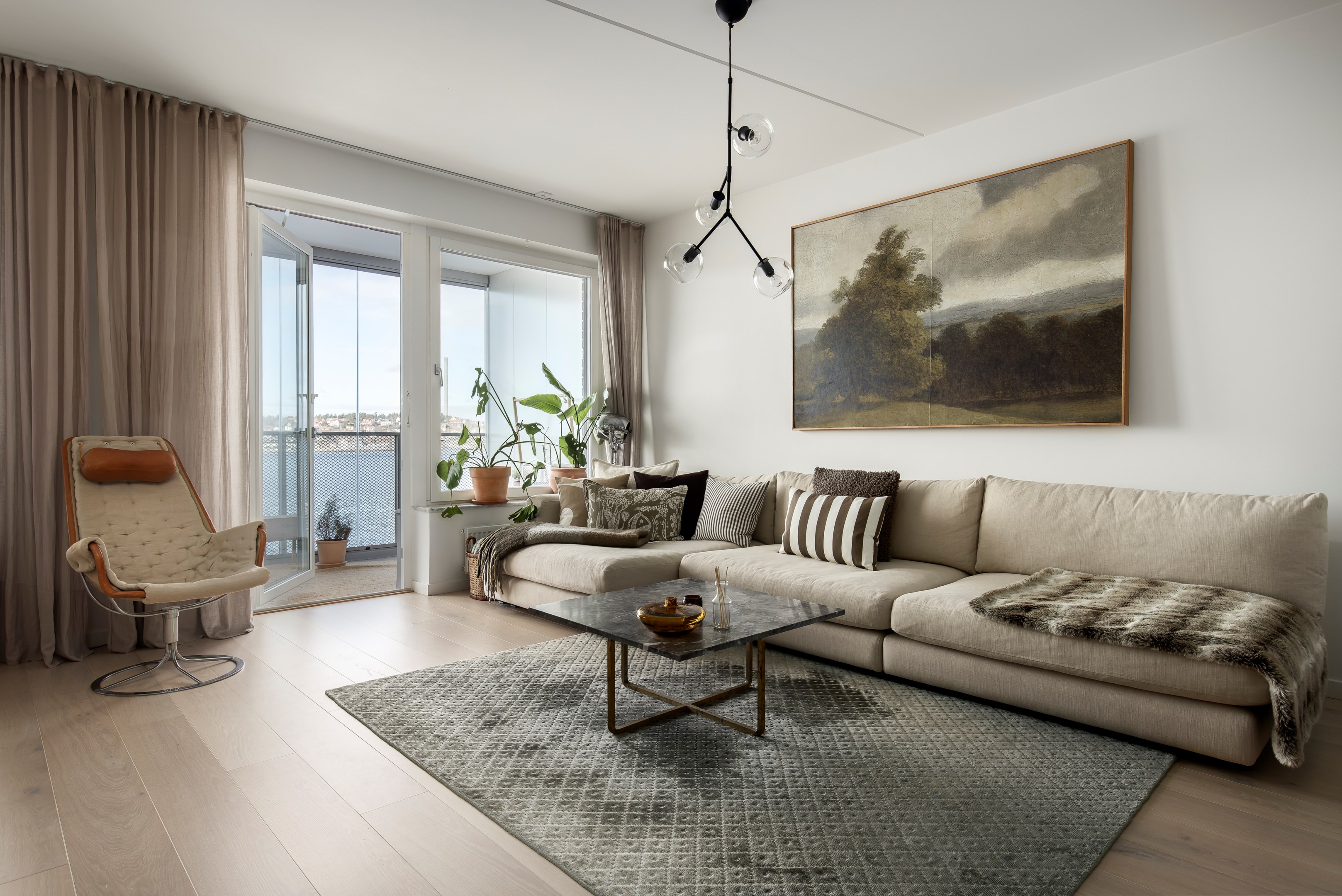 Bostadsbild från Telegrafvägen 36, Kommande i Telegrafberget, Nacka