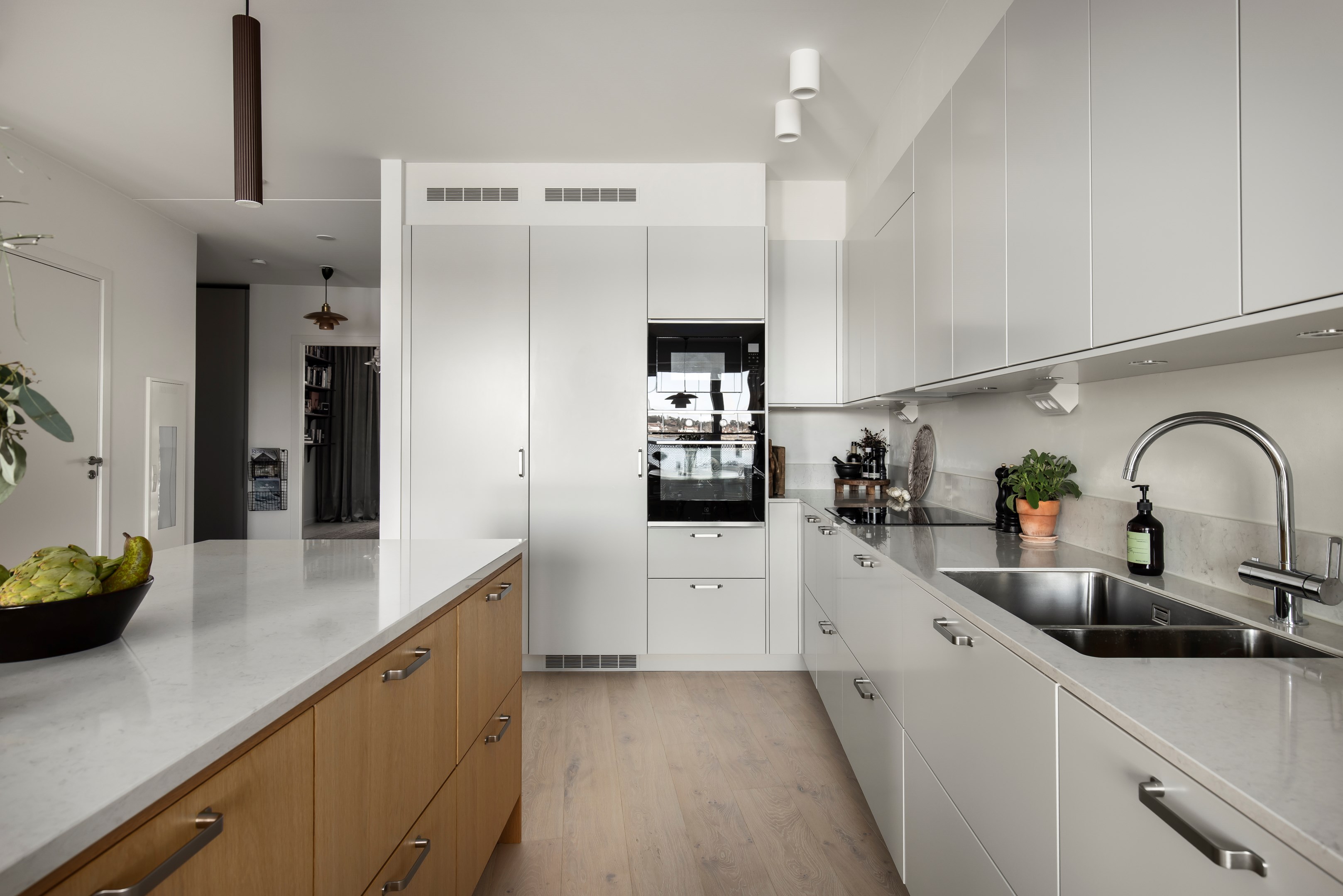 Bostadsbild från Telegrafvägen 36, Kommande i Telegrafberget, Nacka