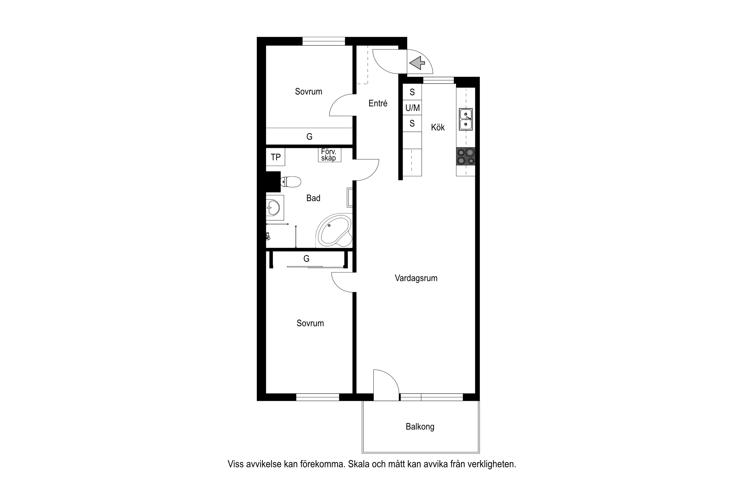 Bostadsbild från Dragarbrunnsgatan 58, Kommande i Centrum, Uppsala