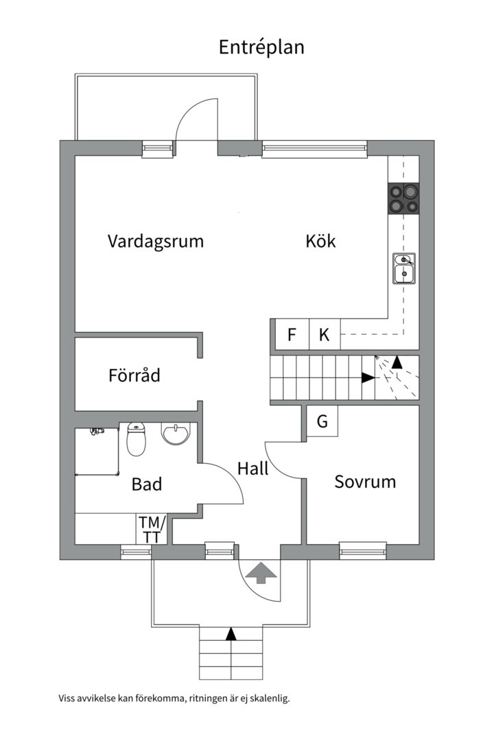 Planlösning från Stig Lindbergs gata 20, Såld i Porslinskvarteren, Värmdö