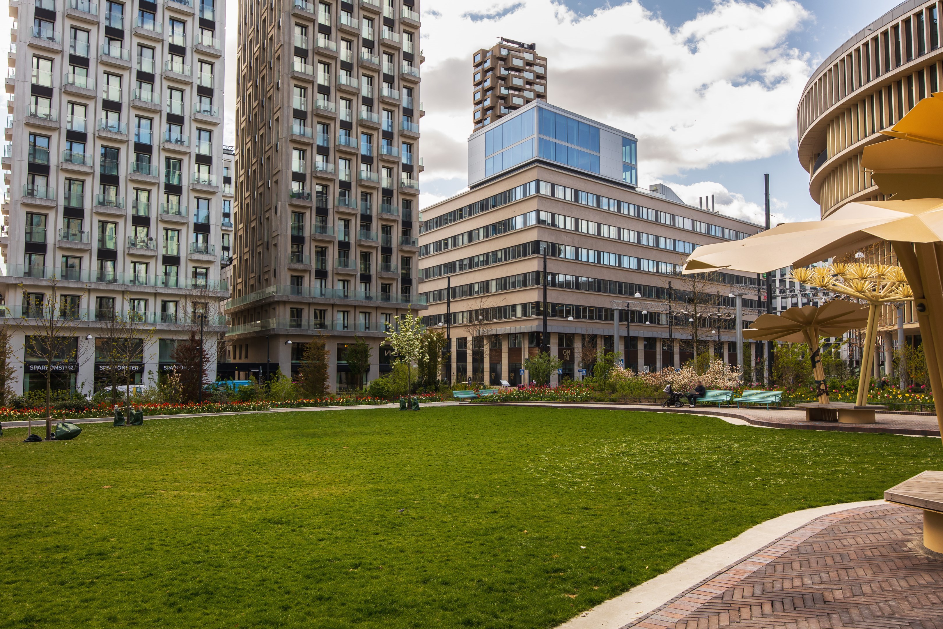 Bostadsbild från Solnavägen 13A, Kommande i Karolinska / Hagastaden, Solna kommun, Solna