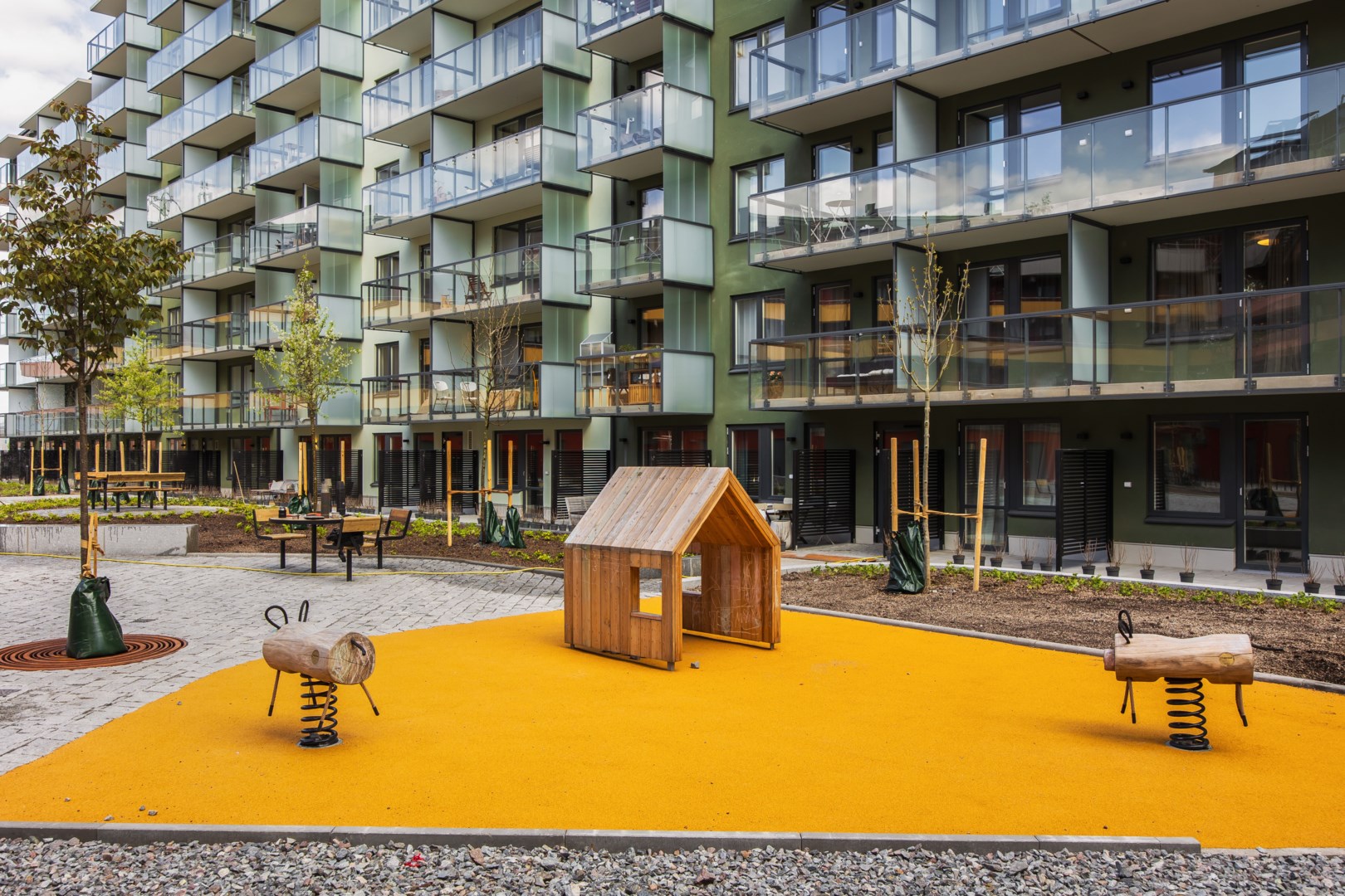 Bostadsbild från Solnavägen 13A, Kommande i Karolinska / Hagastaden, Solna kommun, Solna