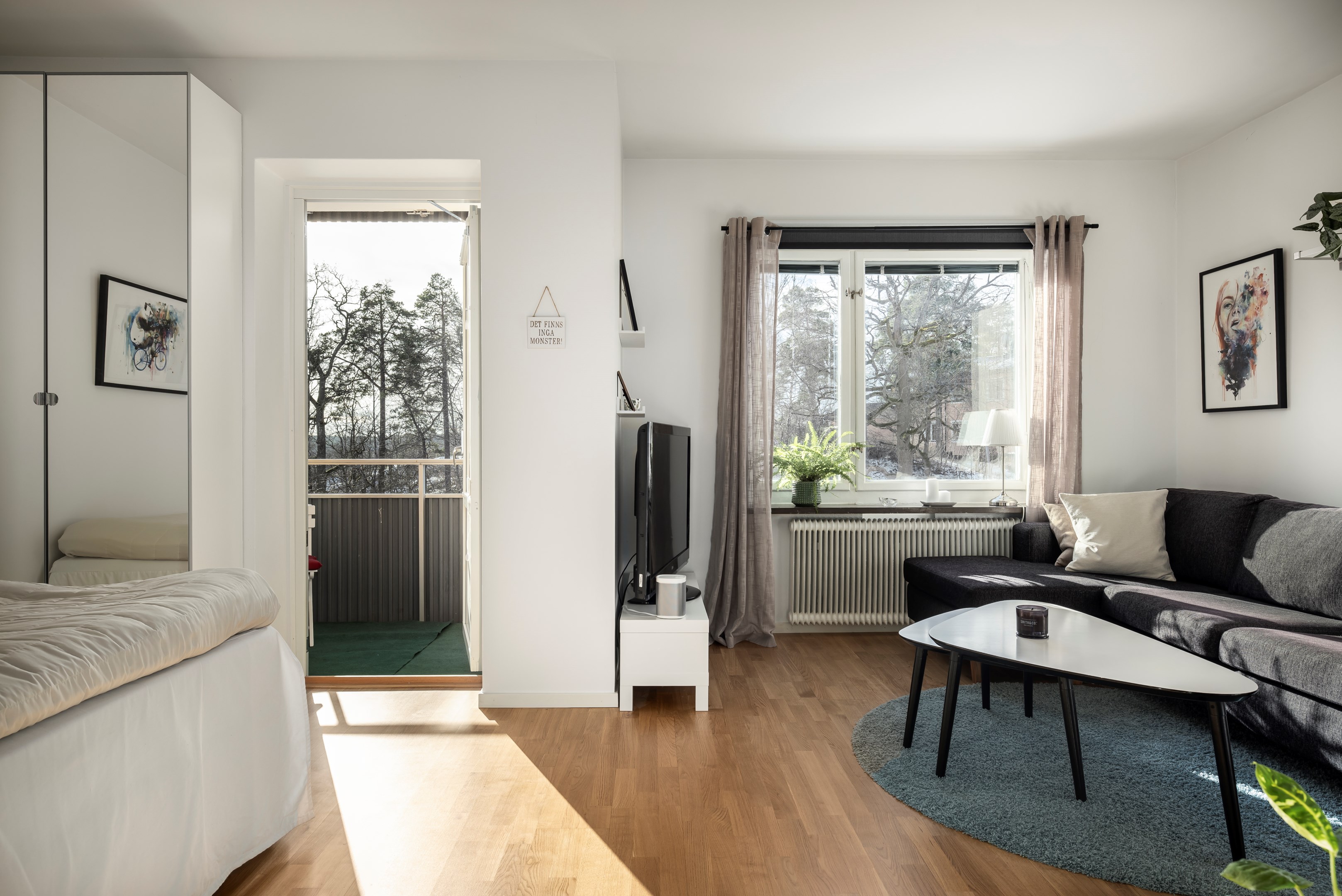 Bostadsbild från Ugglevägen 17D, Såld i Saltängen, Nacka