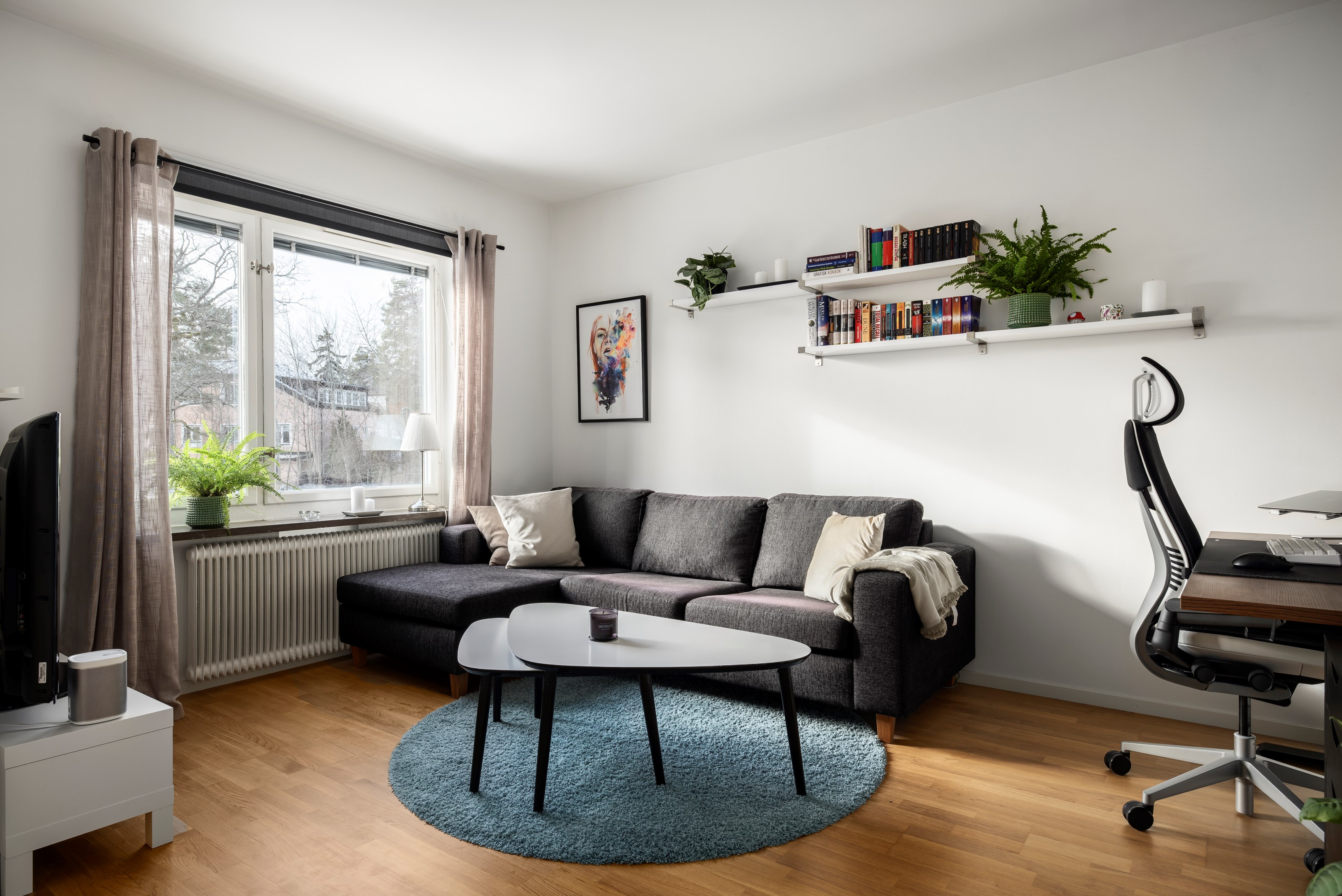 Bostadsbild från Ugglevägen 17D, Såld i Saltängen, Nacka