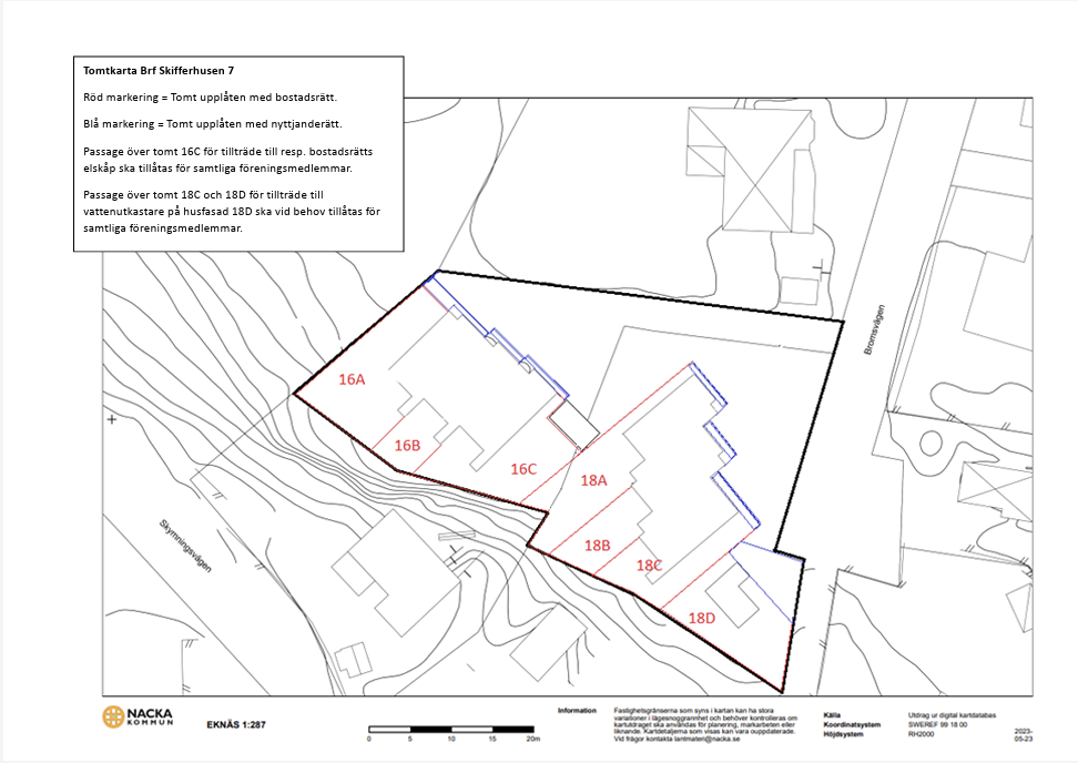 Bostadsbild från Bromsvägen 18D, Såld i Eknäs, Nacka