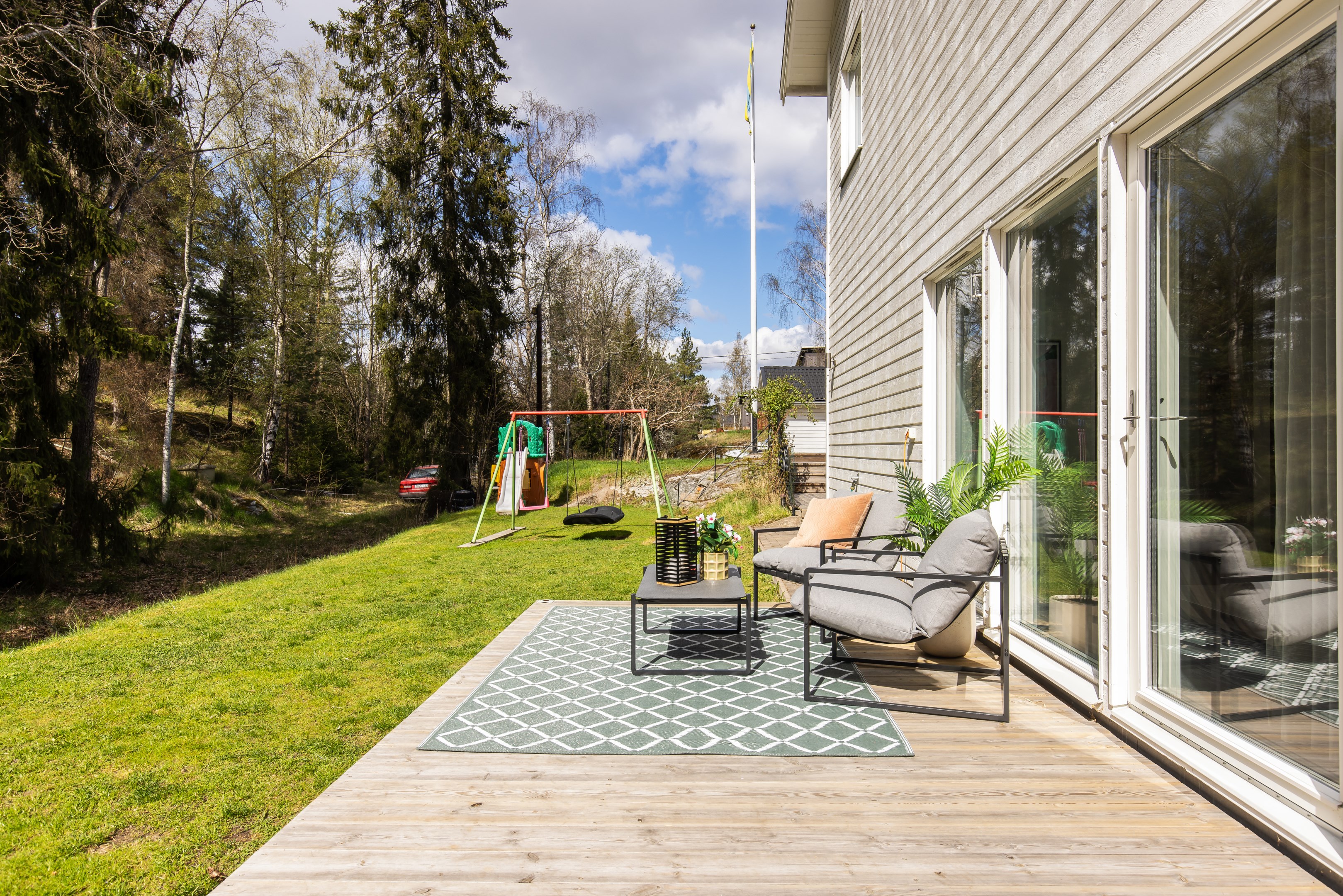 Bostadsbild från Moravägen 26, Kommande i Norra Lännersta, Nacka