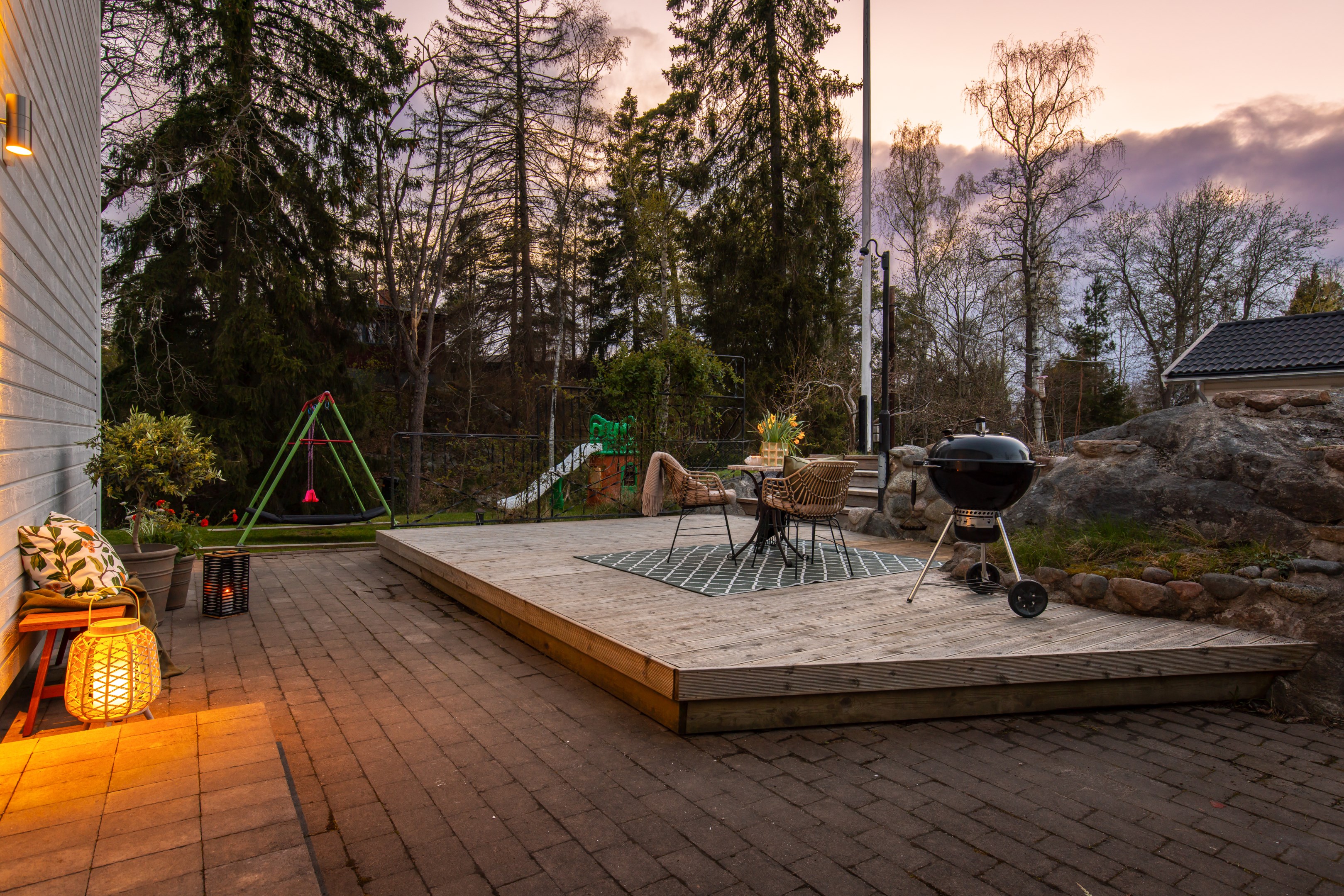 Bostadsbild från Moravägen 26, Kommande i Norra Lännersta, Nacka