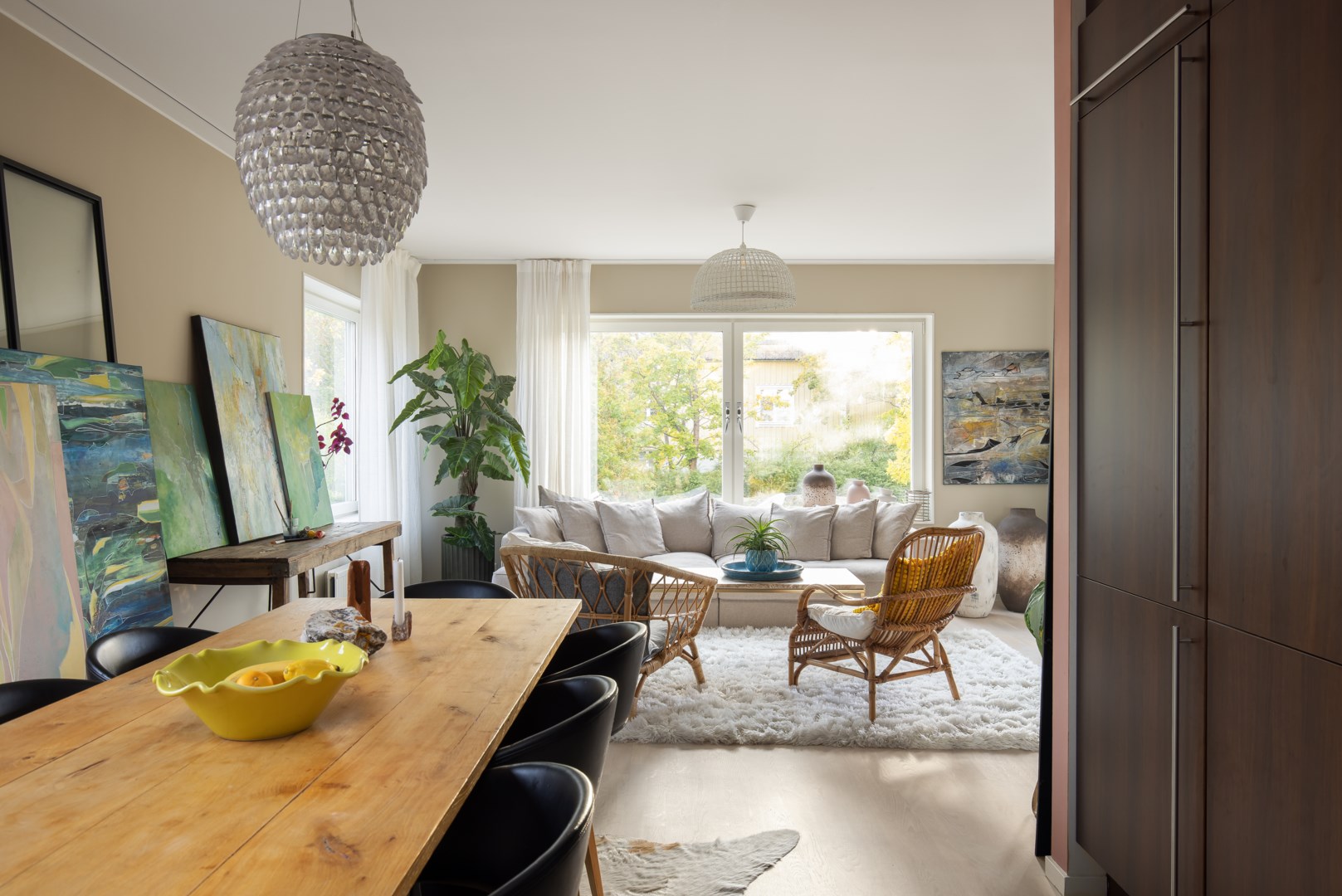 Bostadsbild från Vintervägen 1A, Kommande i Björknäs, Nacka