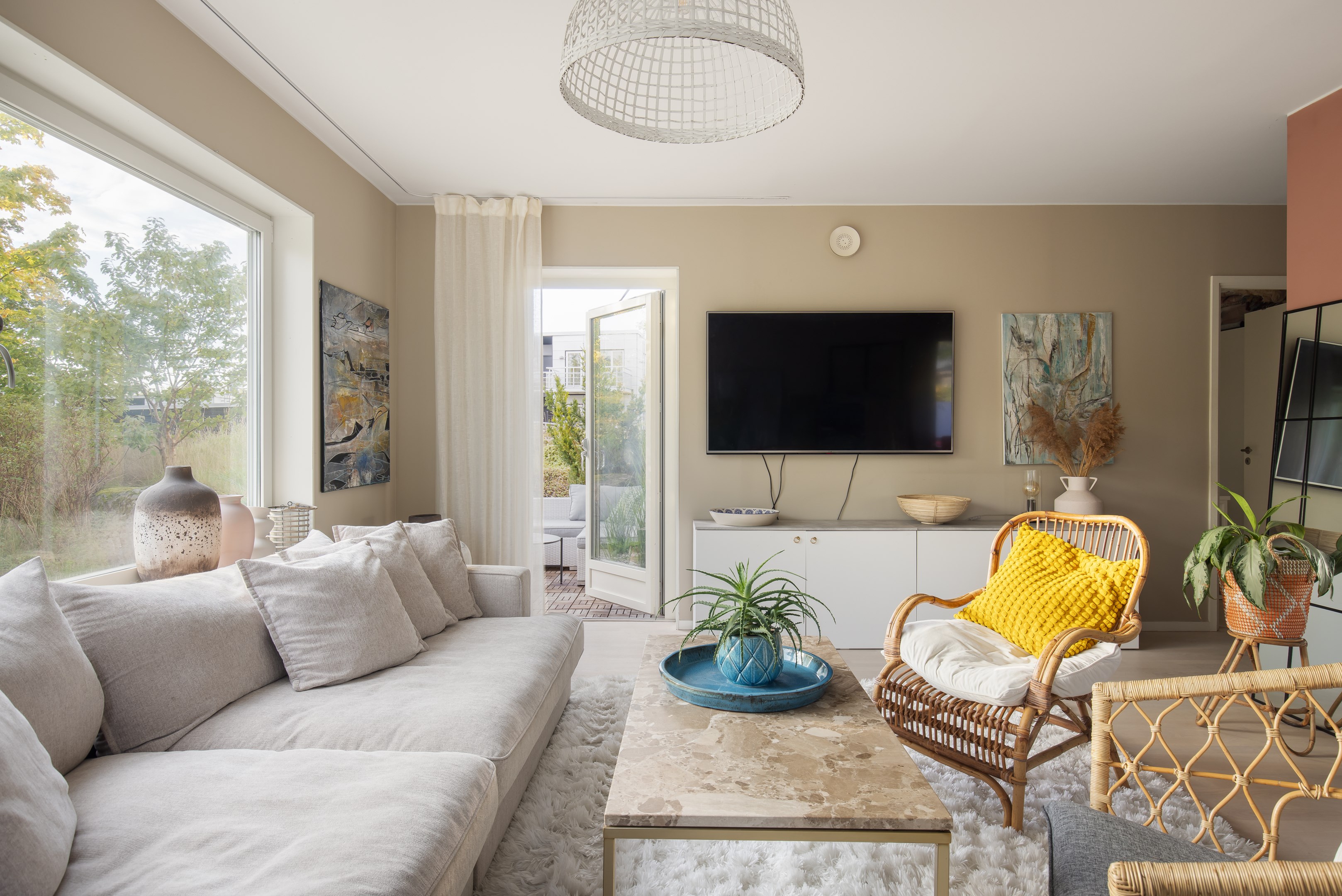 Bostadsbild från Vintervägen 1A, Kommande i Björknäs, Nacka