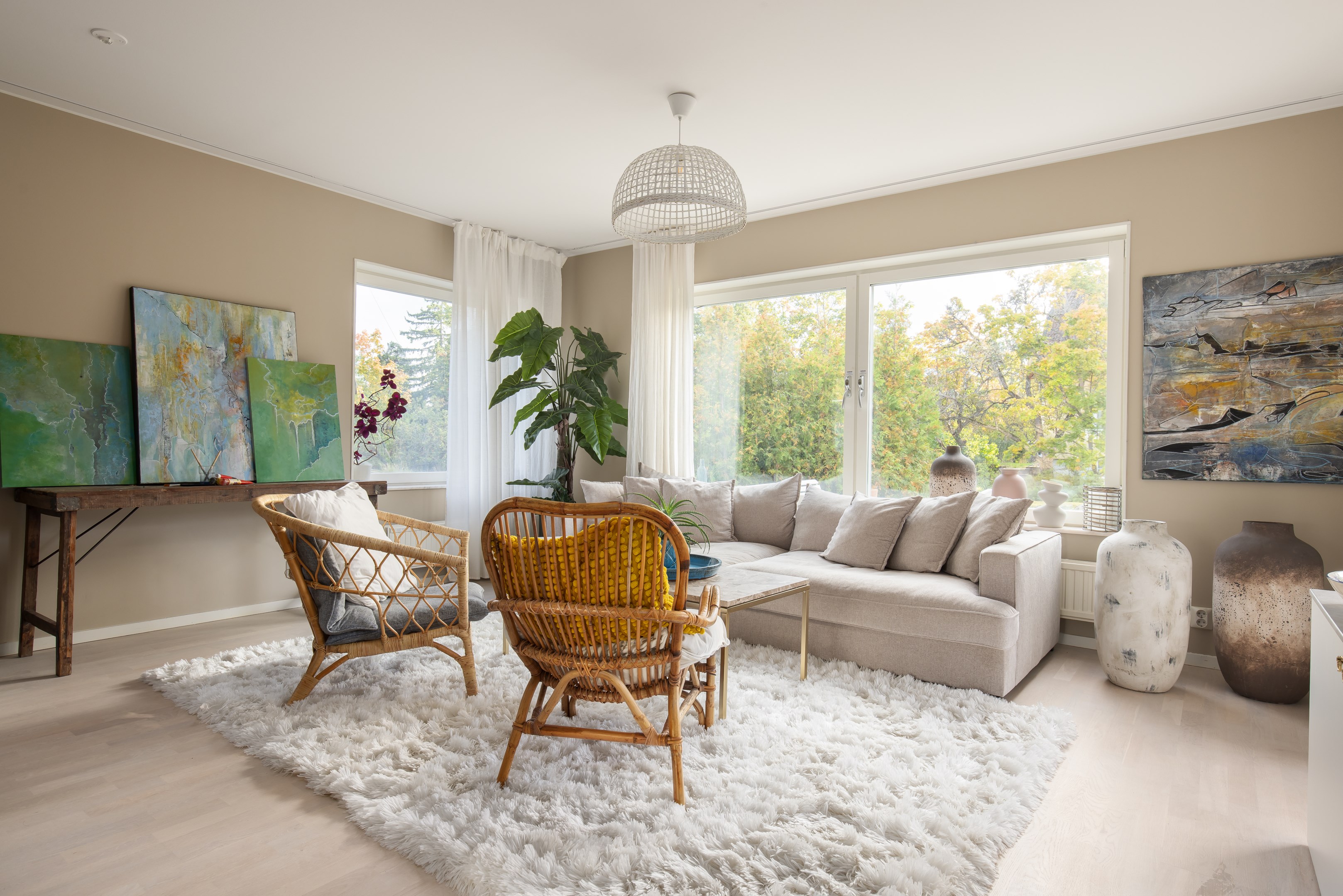 Bostadsbild från Vintervägen 1A, Kommande i Björknäs, Nacka