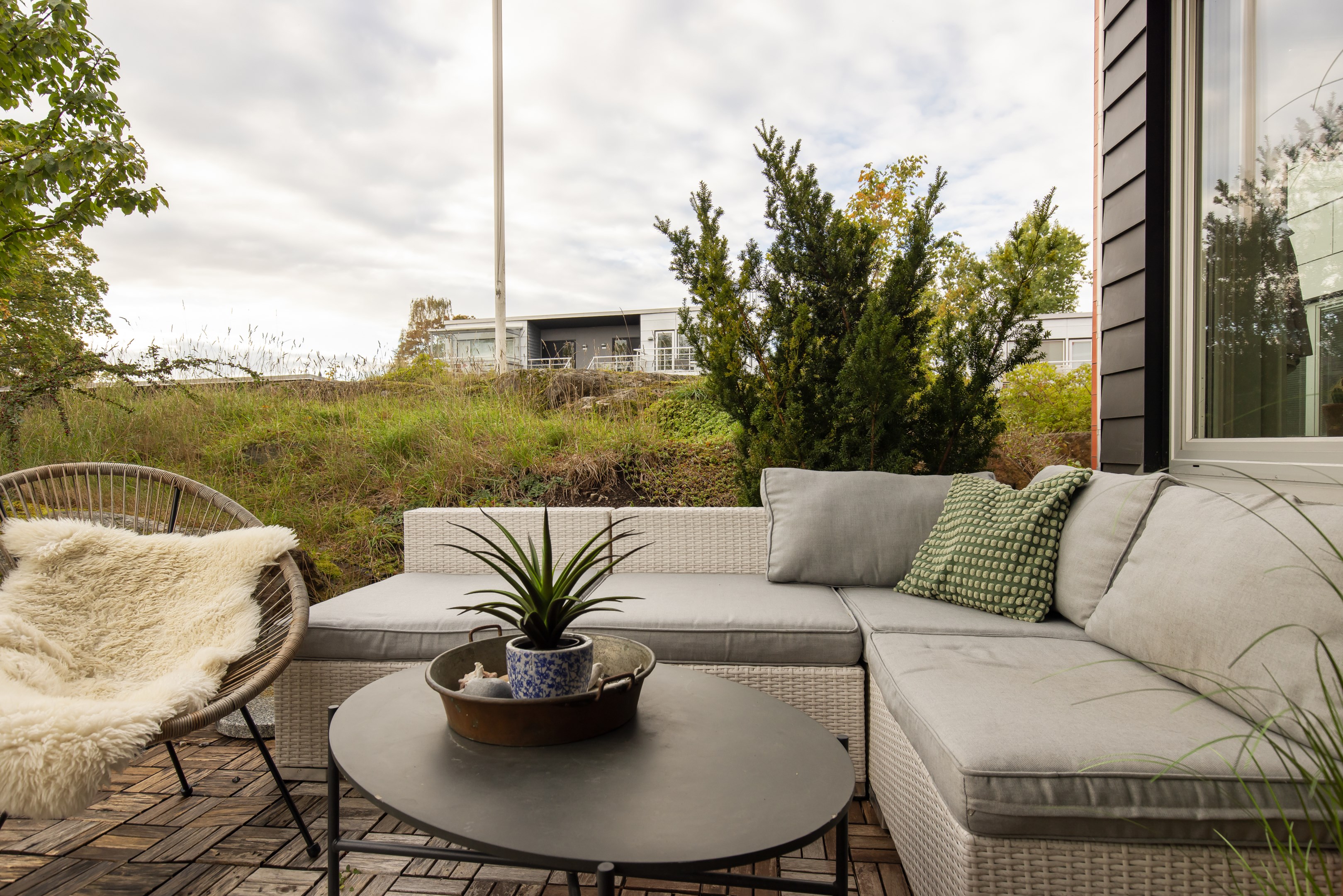 Bostadsbild från Vintervägen 1A, Kommande i Björknäs, Nacka