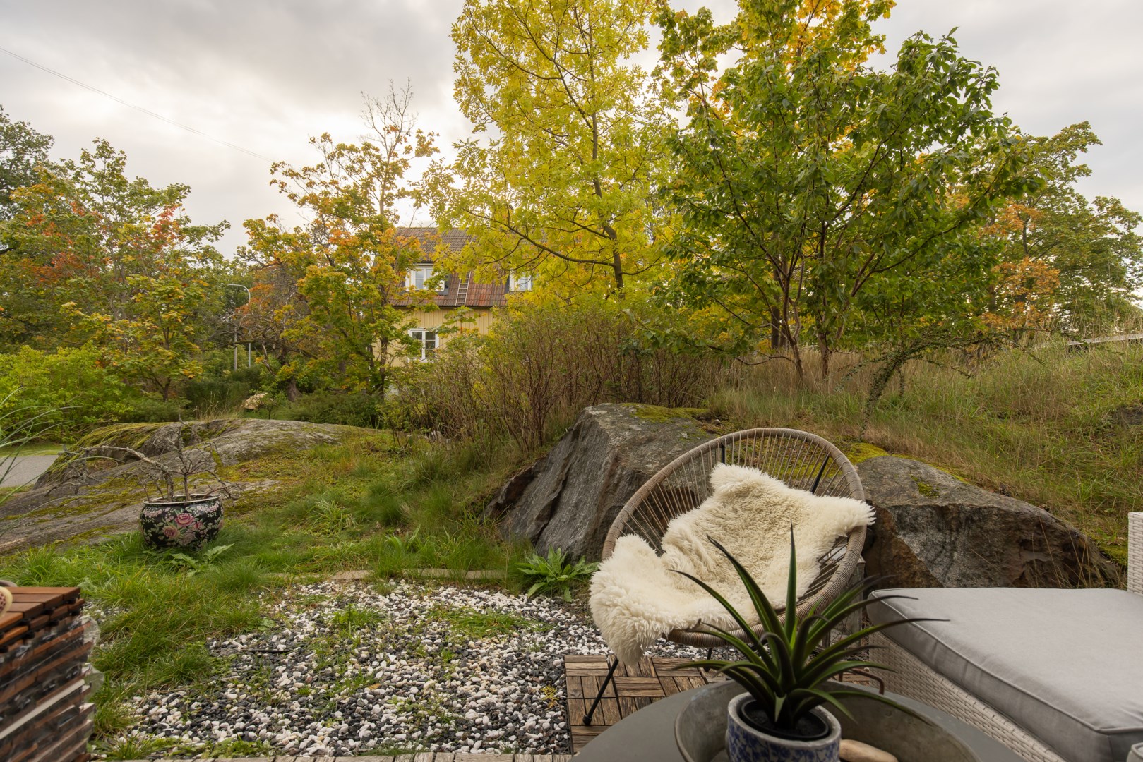 Bostadsbild från Vintervägen 1A, Kommande i Björknäs, Nacka