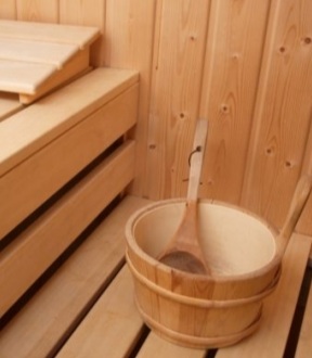 Sauna & bubbelpool ingår