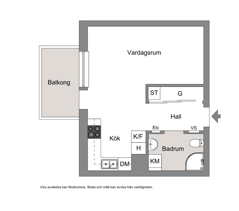 Planlösning från Stig Lindbergs gata 10, Såld i Porslinskvarteren, Värmdö