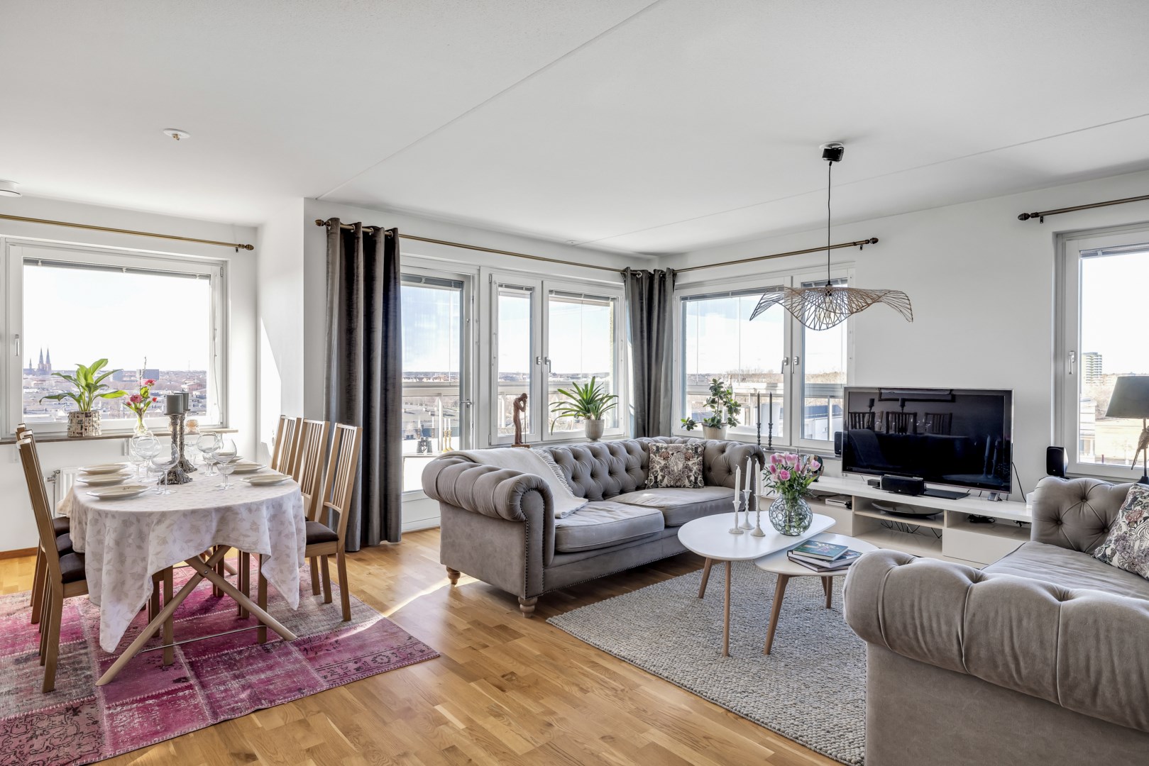 Bostadsbild från Solskensgatan 11, Kommande i Gränby, Uppsala