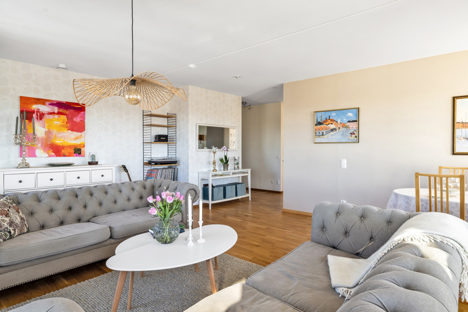 Bostadsbild från Solskensgatan 11, Kommande i Gränby, Uppsala