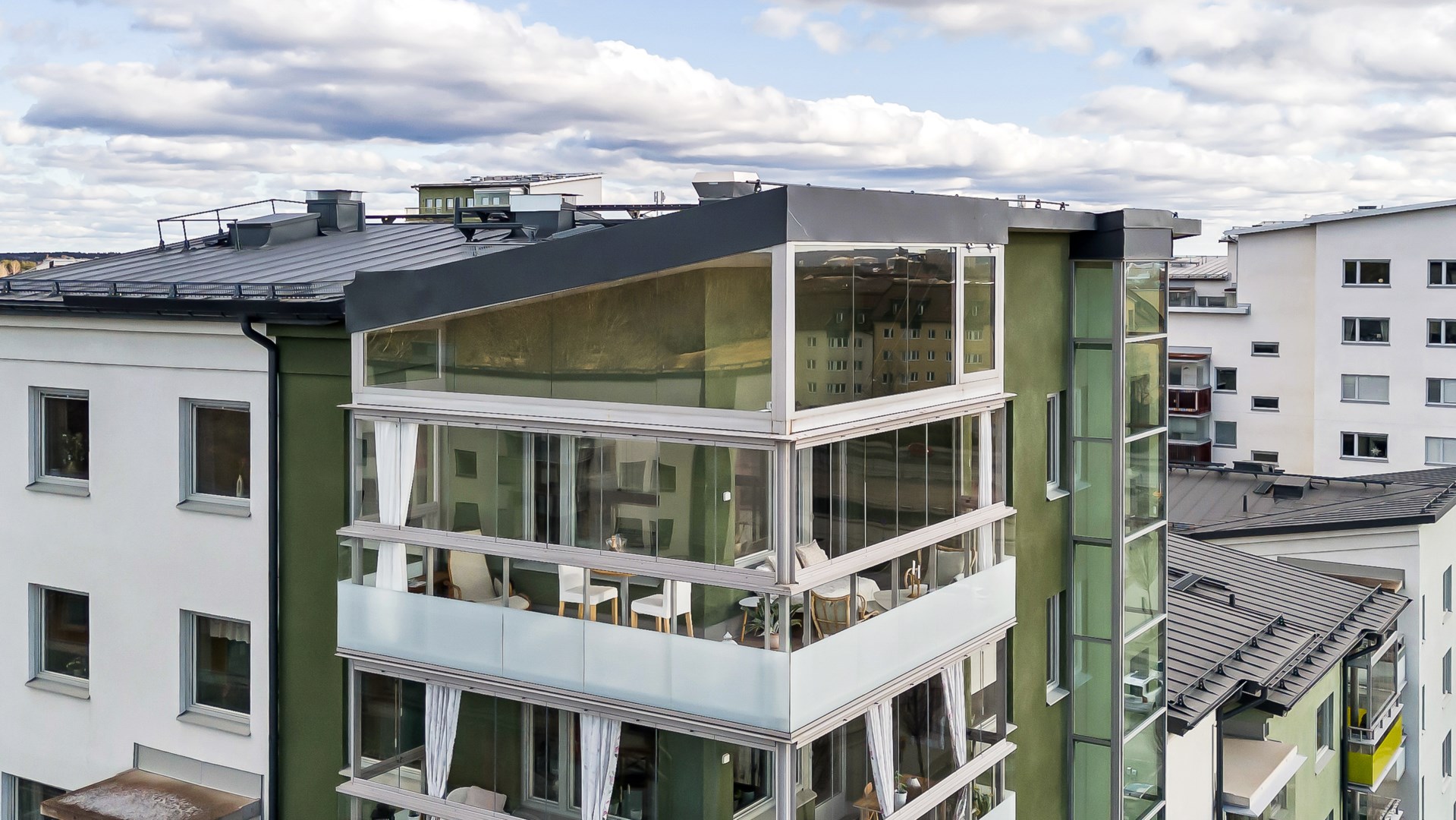 Bostadsbild från Solskensgatan 11, Kommande i Gränby, Uppsala