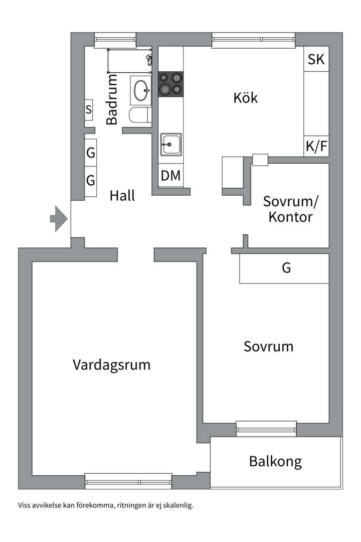 Planlösning från Skyttevägen 24A, Kommande i Solsidan - Saltsjöbaden, Nacka