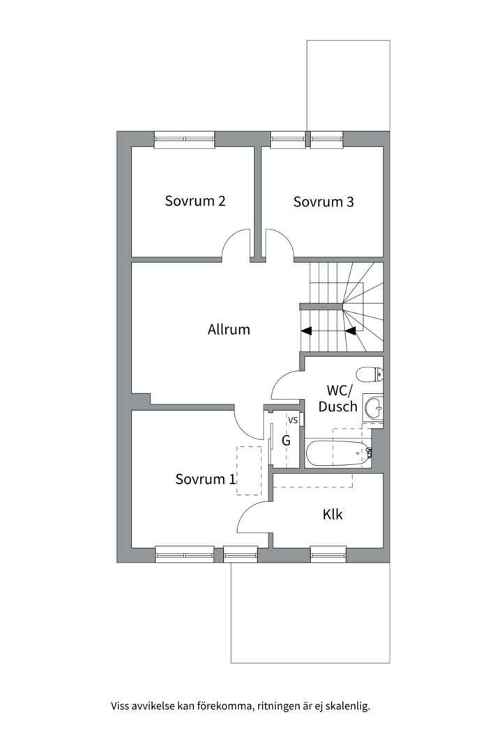 Planlösning från Båtvägen 35, Såld i Porslinskvarteren, Värmdö