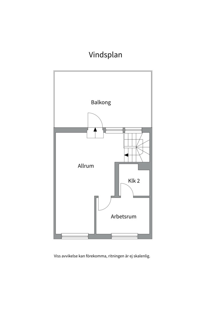 Planlösning från Hildur Ottelinsgatan 10E, Såld i Luthagen, Uppsala