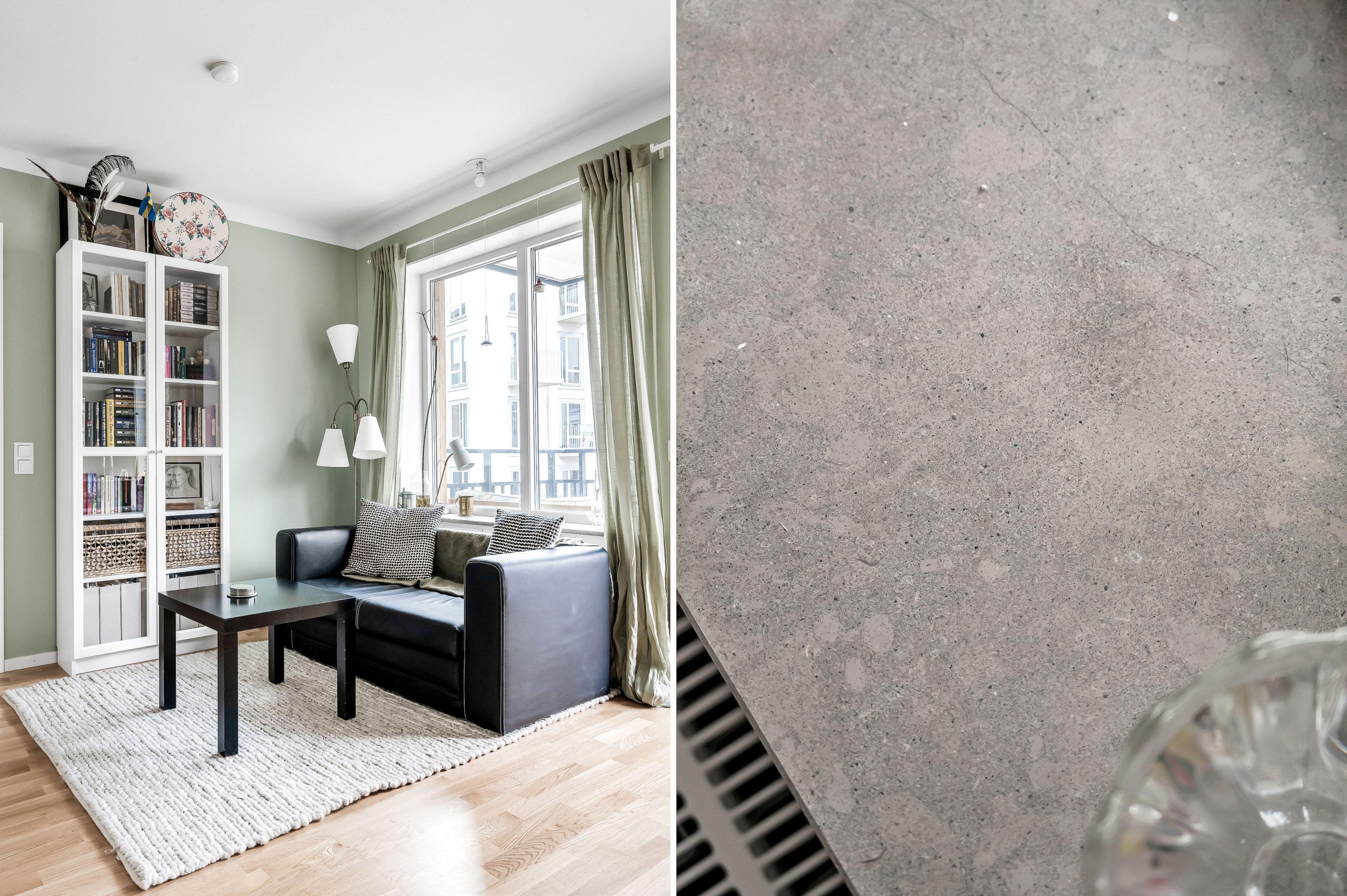 Bostadsbild från Amanuensgatan 9, Såld i Rosendal, Uppsala