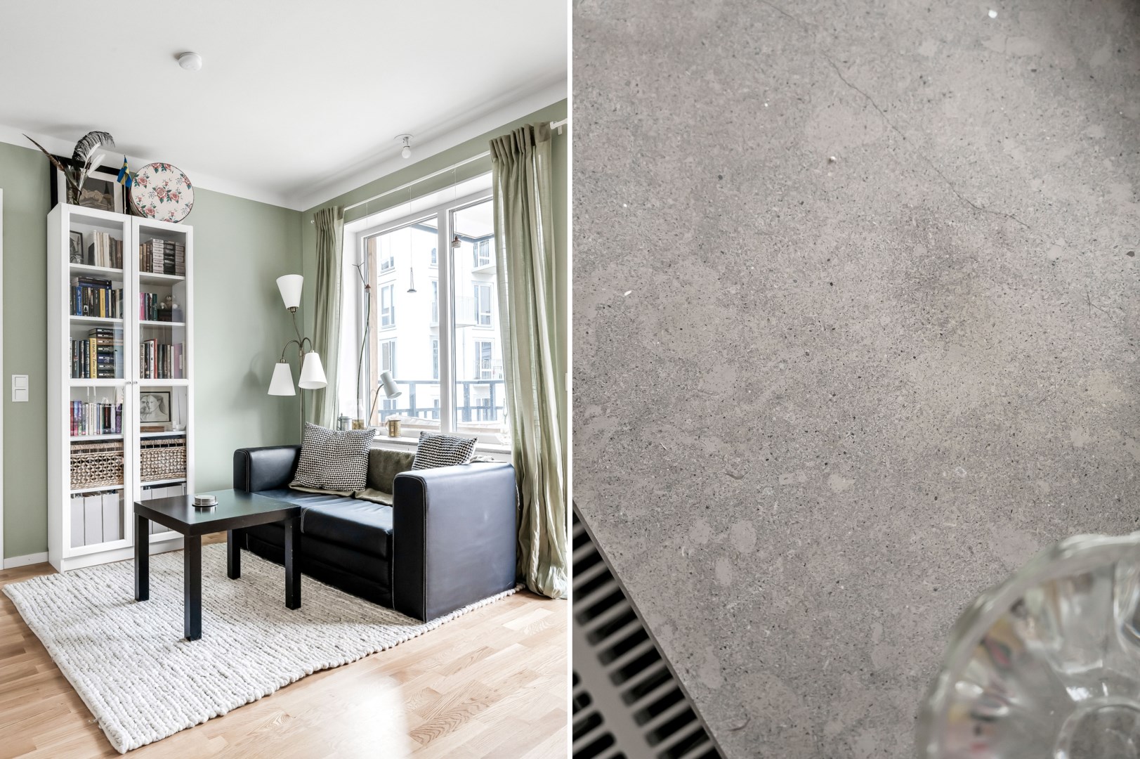 Bostadsbild från Amanuensgatan 9, Såld i Rosendal, Uppsala