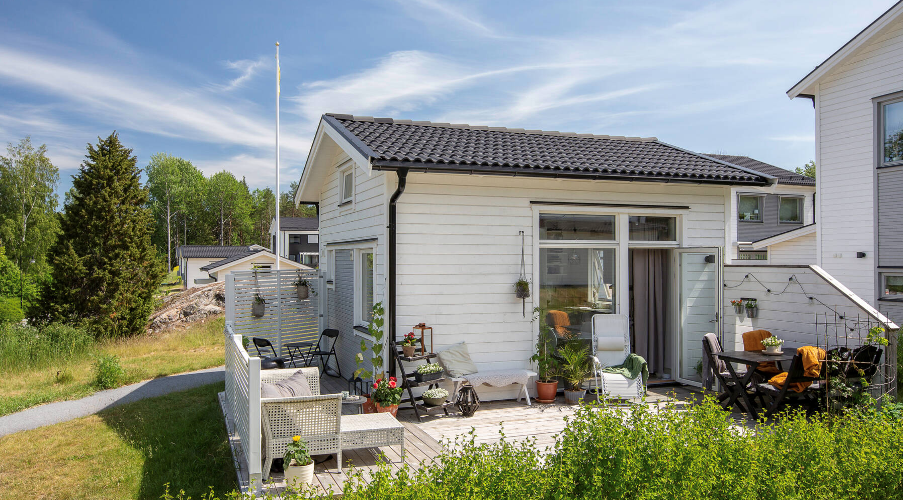 Bostadsbild från Norrkärrsvägen 8, Kommande i Gustavsvik, Nacka