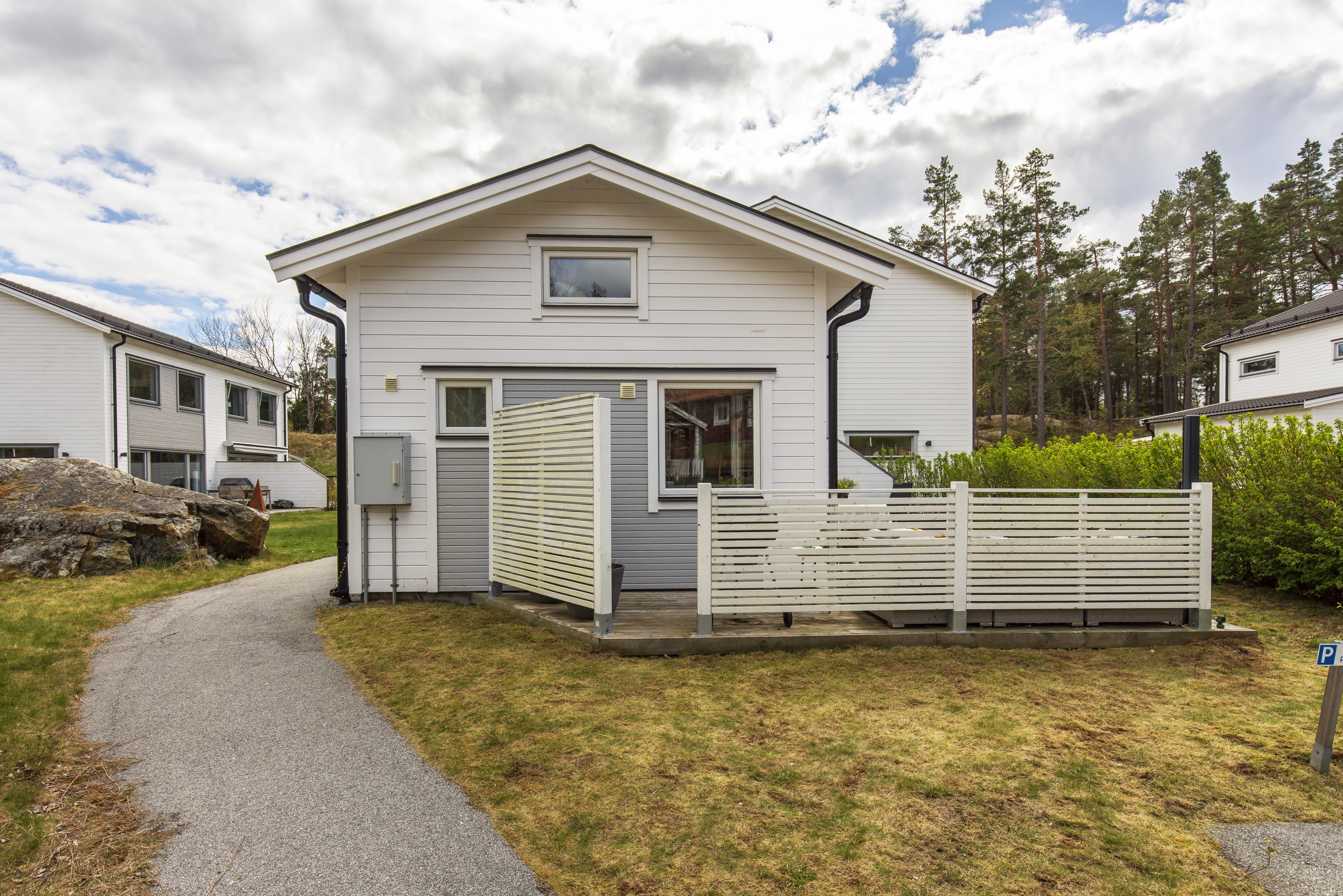 Bostadsbild från Norrkärrsvägen 8, Kommande i Gustavsvik, Nacka