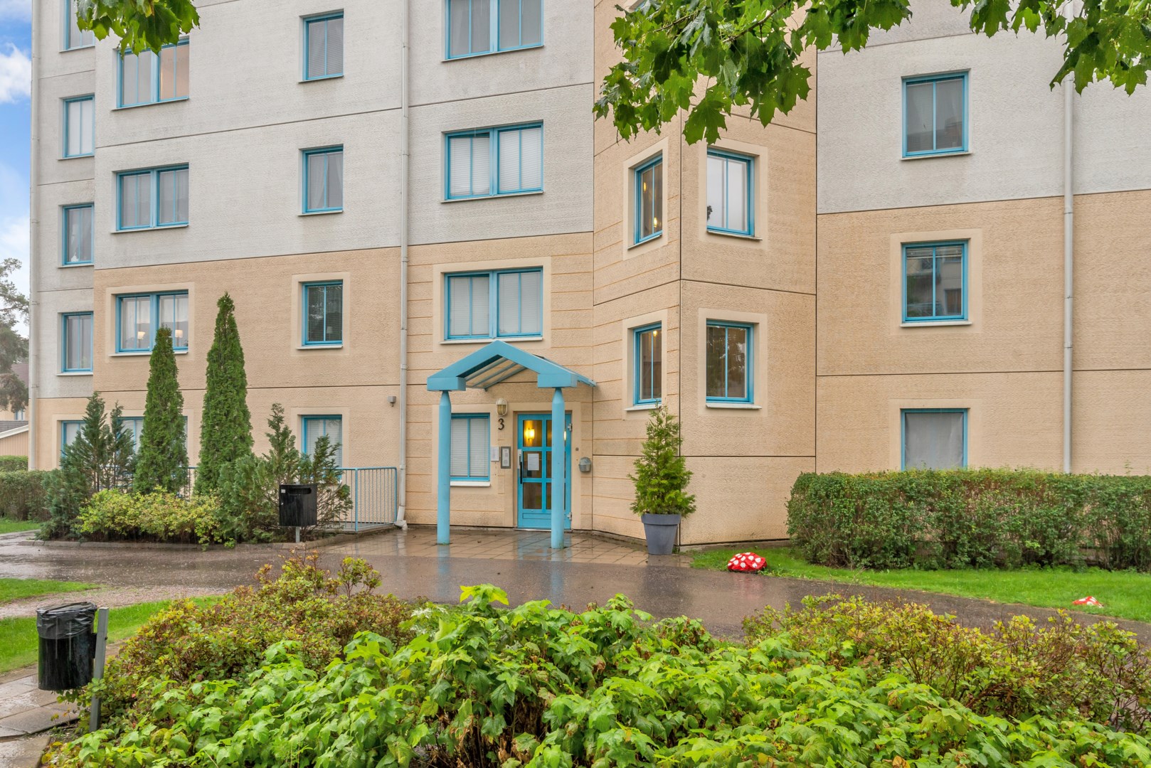 Bostadsbild från Stenrösvägen 3, Kommande i Stenhagen, Uppsala