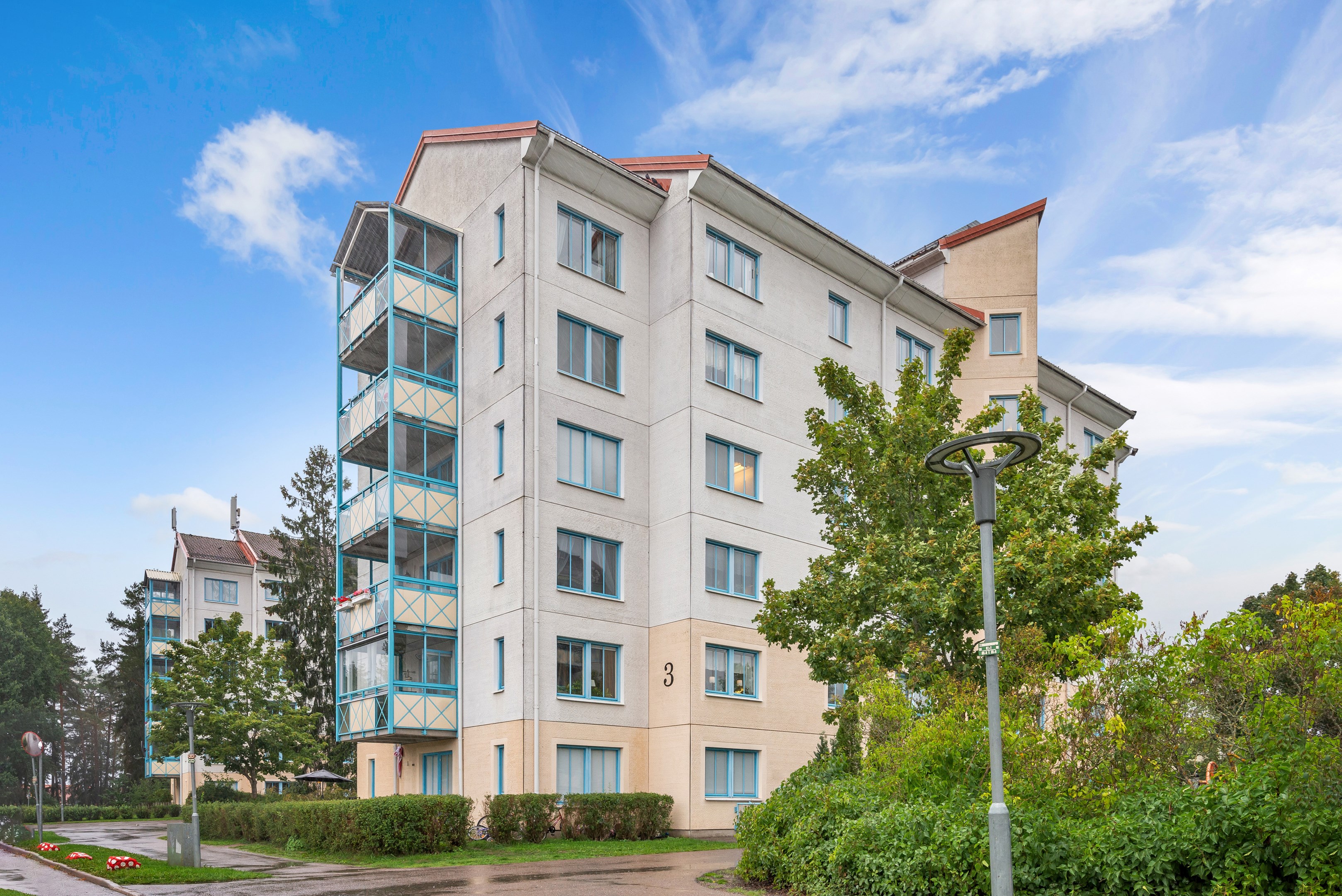 Bostadsbild från Stenrösvägen 3, Kommande i Stenhagen, Uppsala