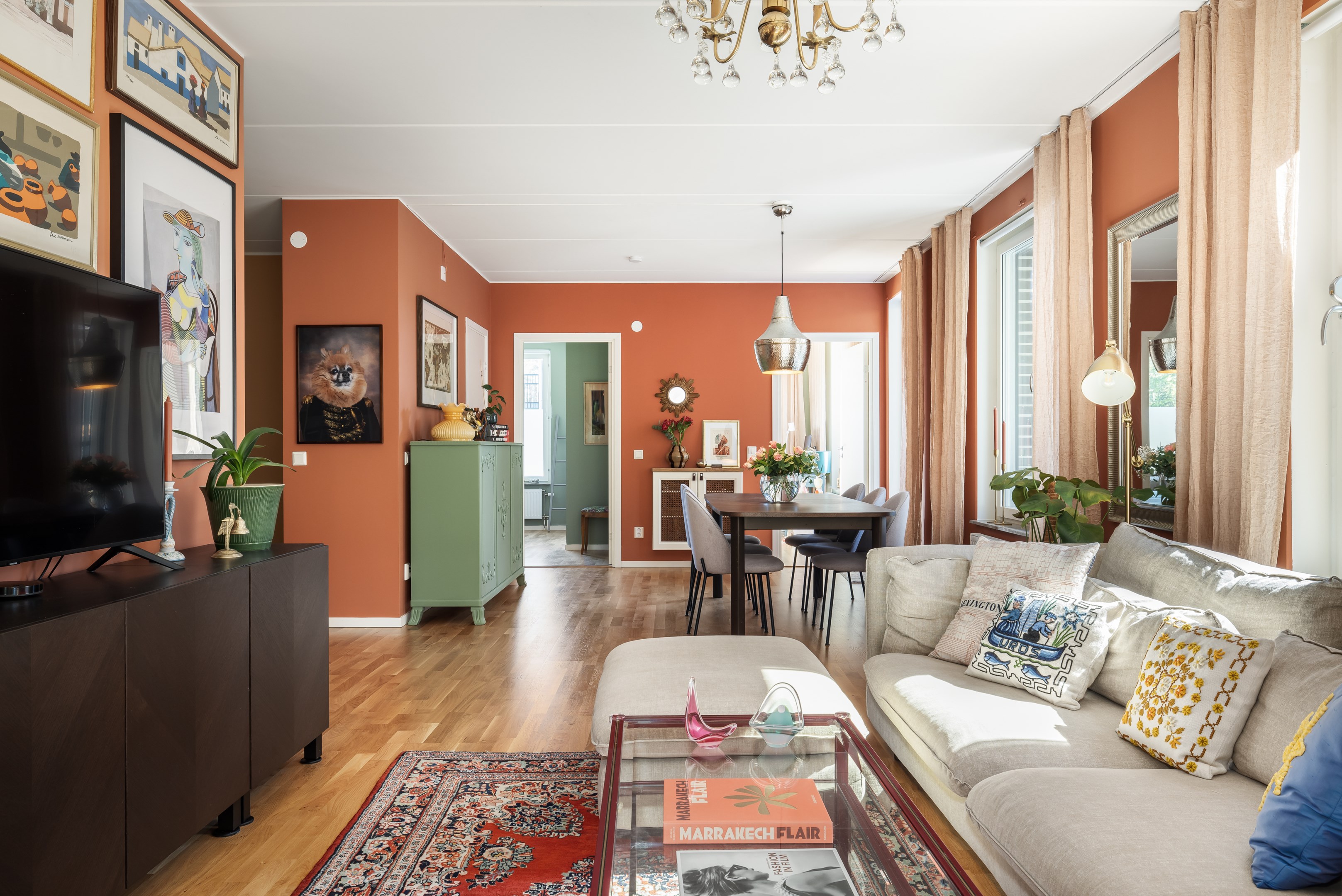 Bostadsbild från Grenvägen 2, Kommande i Ösby Sjöpark, Värmdö