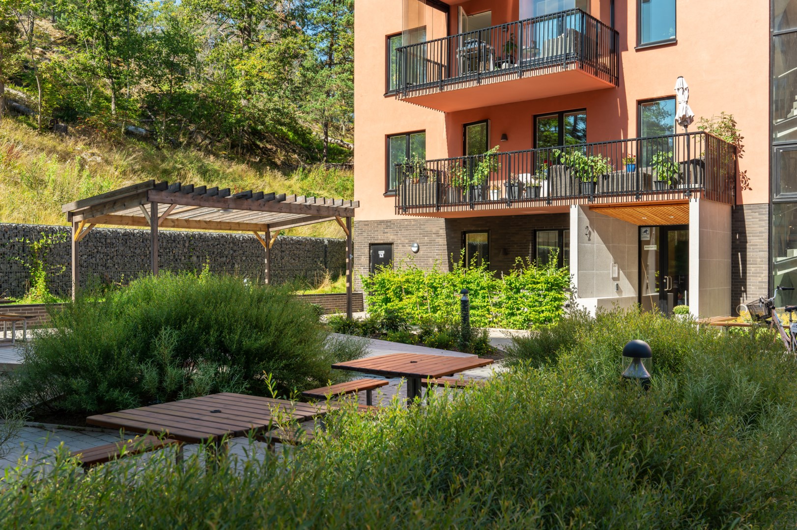 Bostadsbild från Grenvägen 2, Kommande i Ösby Sjöpark, Värmdö