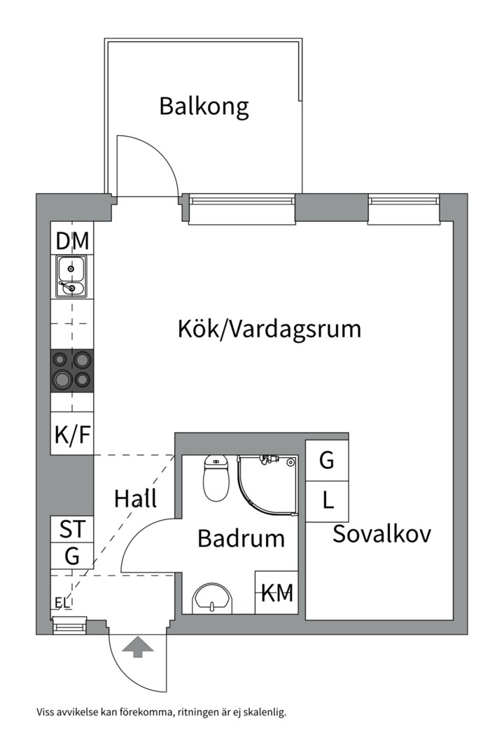 Bostadsbild från Tullgarnsgatan 3, Såld i Kungsängen, Uppsala