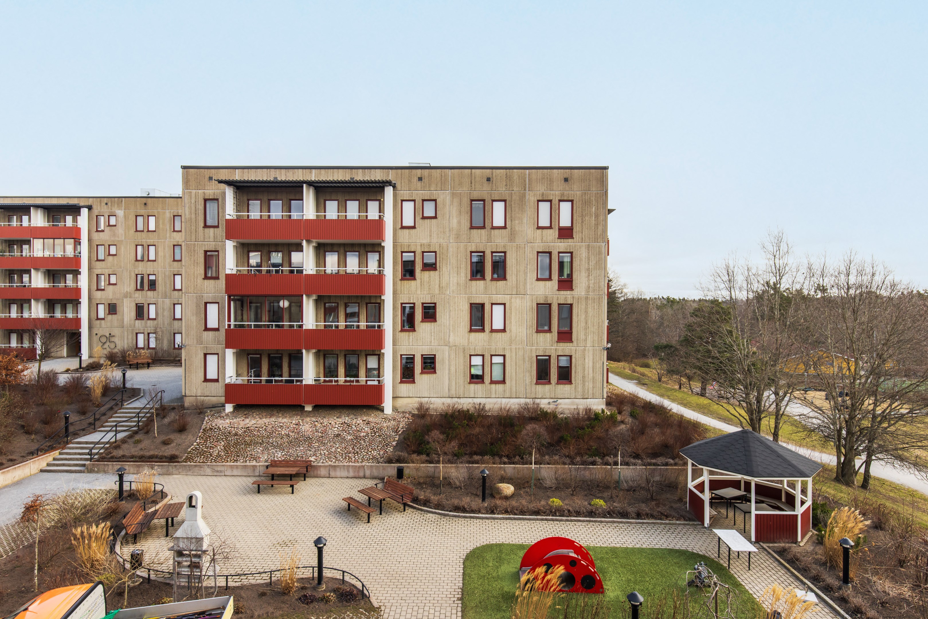 Bostadsbild från Skarpövägen 37, Kommande i Västra Orminge, Nacka