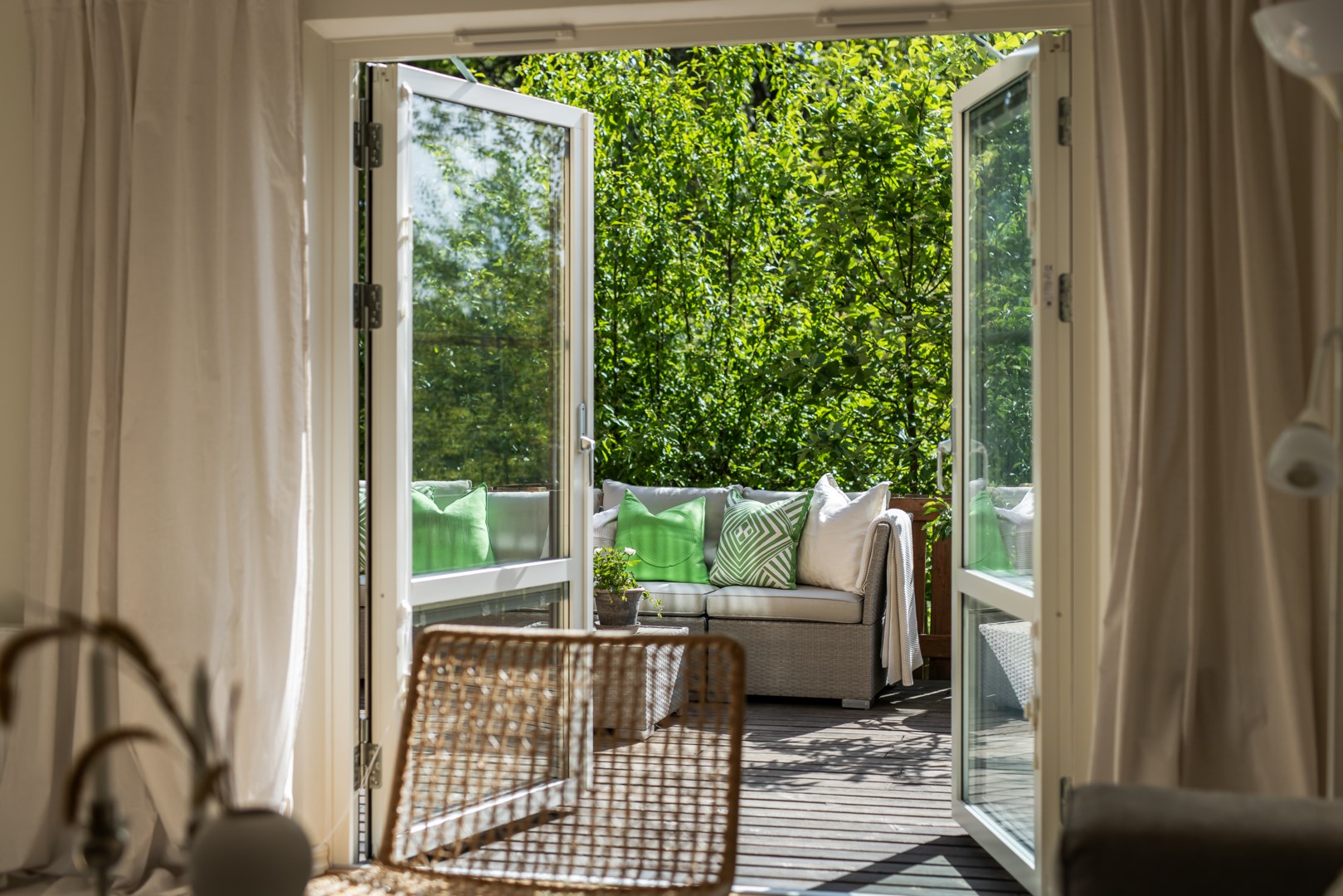 Bostadsbild från Norrholmsvägen 165, Kommande i Östra Orminge, Nacka