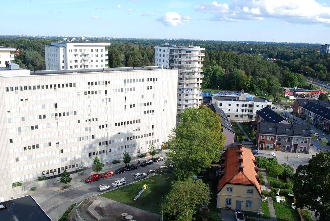 Bostadsbild från Östersundsgatan 7, Kommande i Råcksta, Stockholm