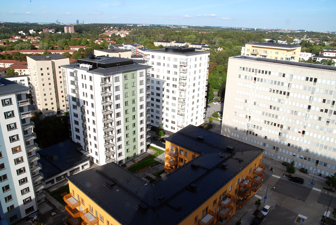 Bostadsbild från Östersundsgatan 7, Kommande i Råcksta, Stockholm