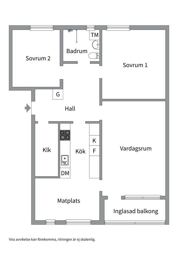 Planlösning från Ringduvegatan 141, Såld i Råby, Västerås