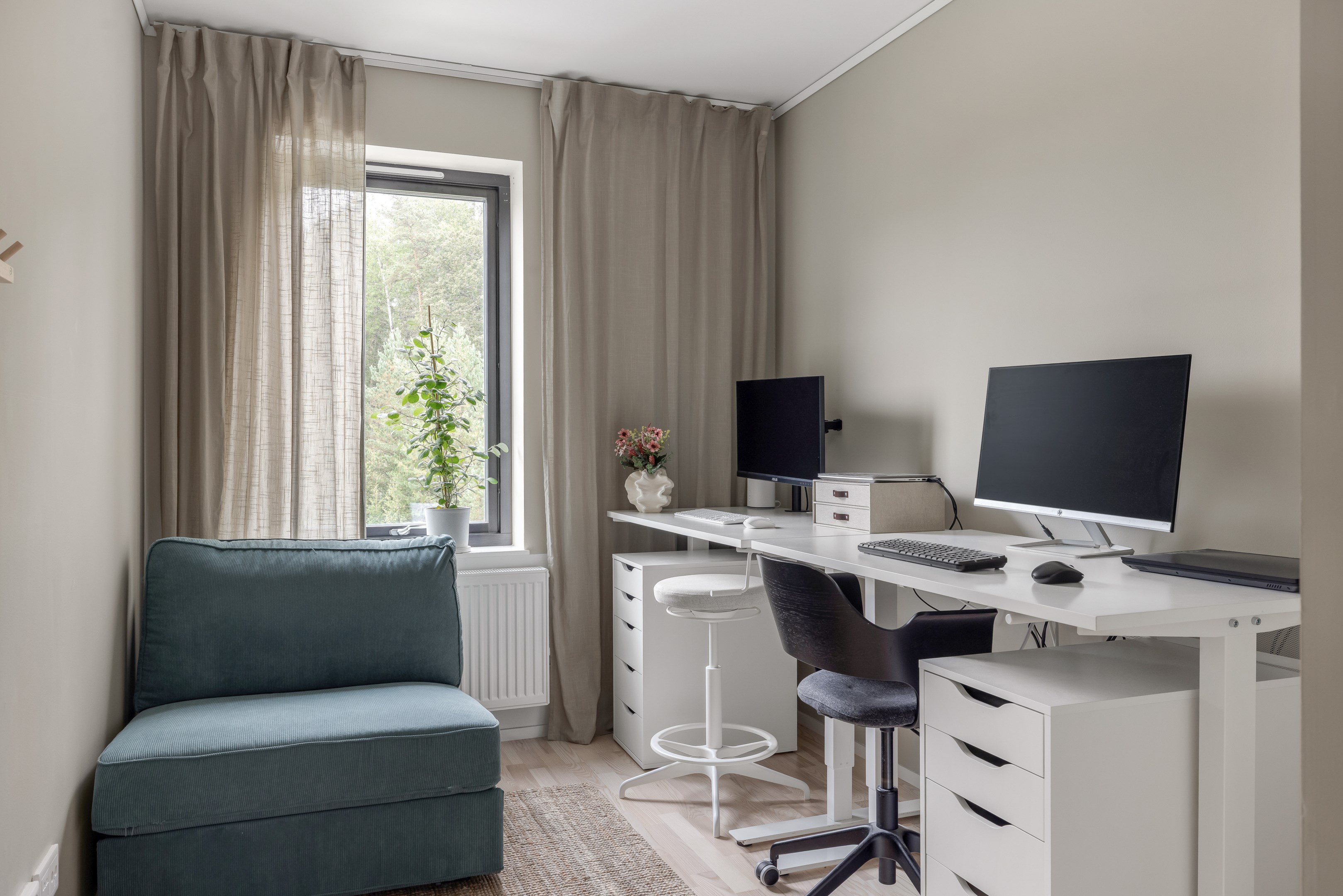 Bostadsbild från Vitmossvägen 266, Kommande i Lindbacken, Uppsala