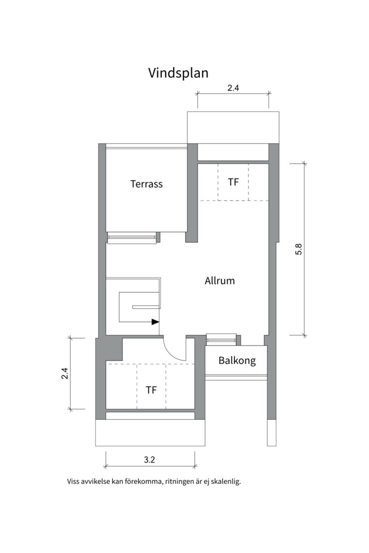 Planlösning från Källbovägen 2H, Kommande i Gamla Gottsunda, Uppsala